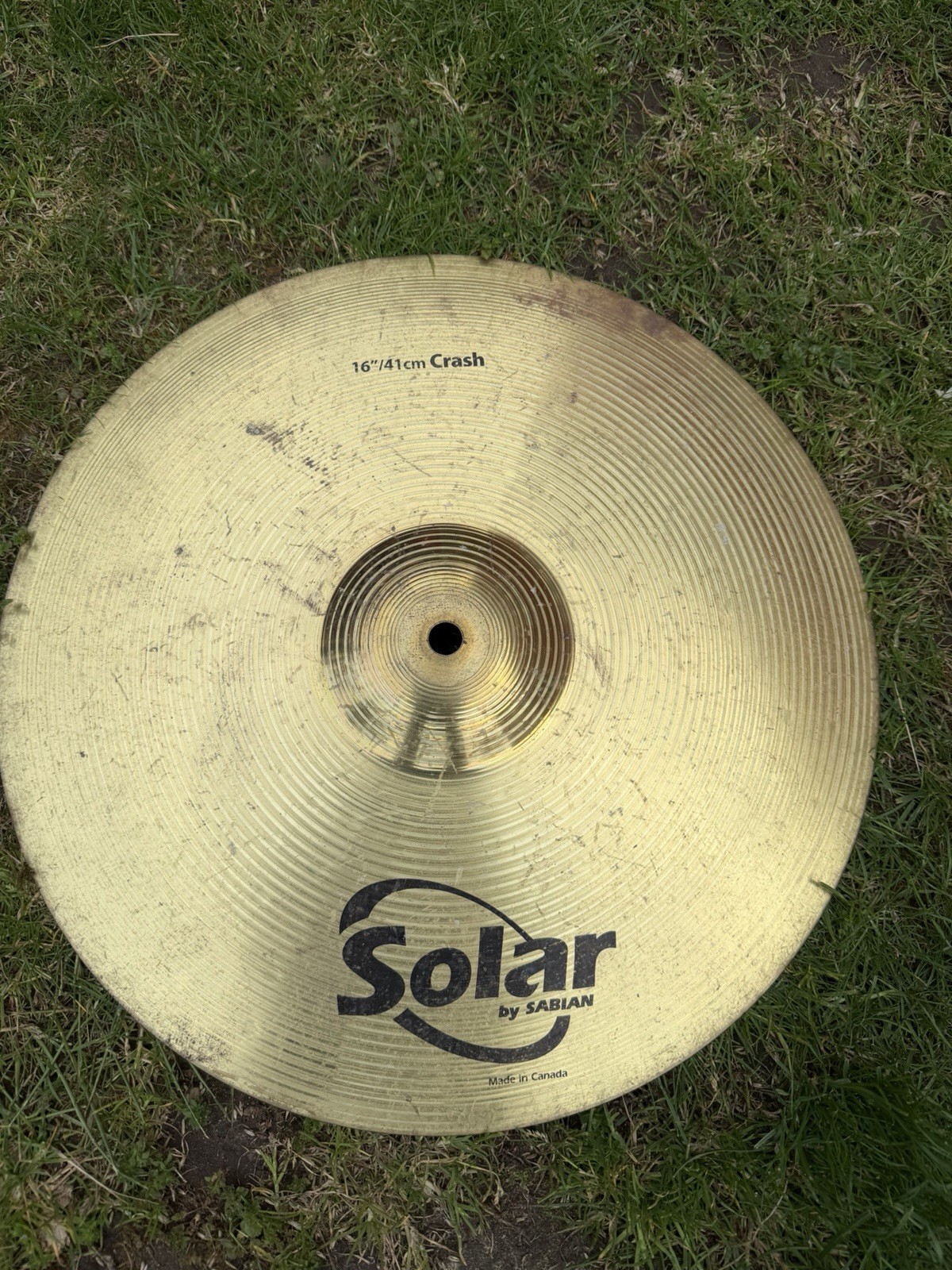 Solar Sabian Crash 16”/40cm Cymbal / Accessory
