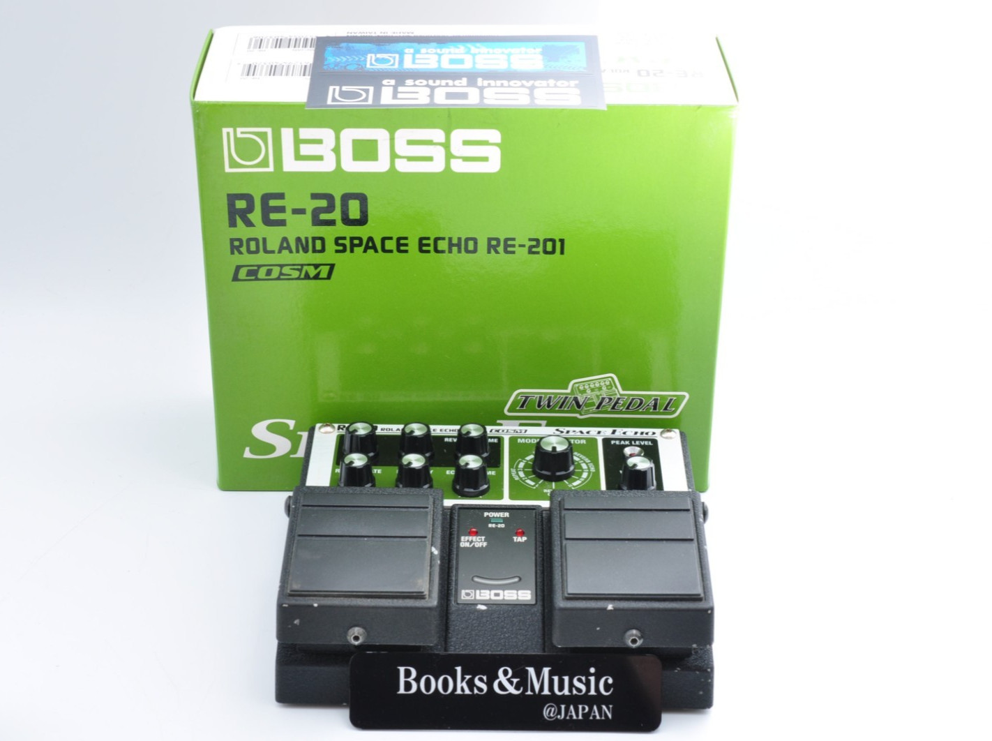 Boss RE-20 Roland Space Echo RE-201 Working w/Box 0508X2-9