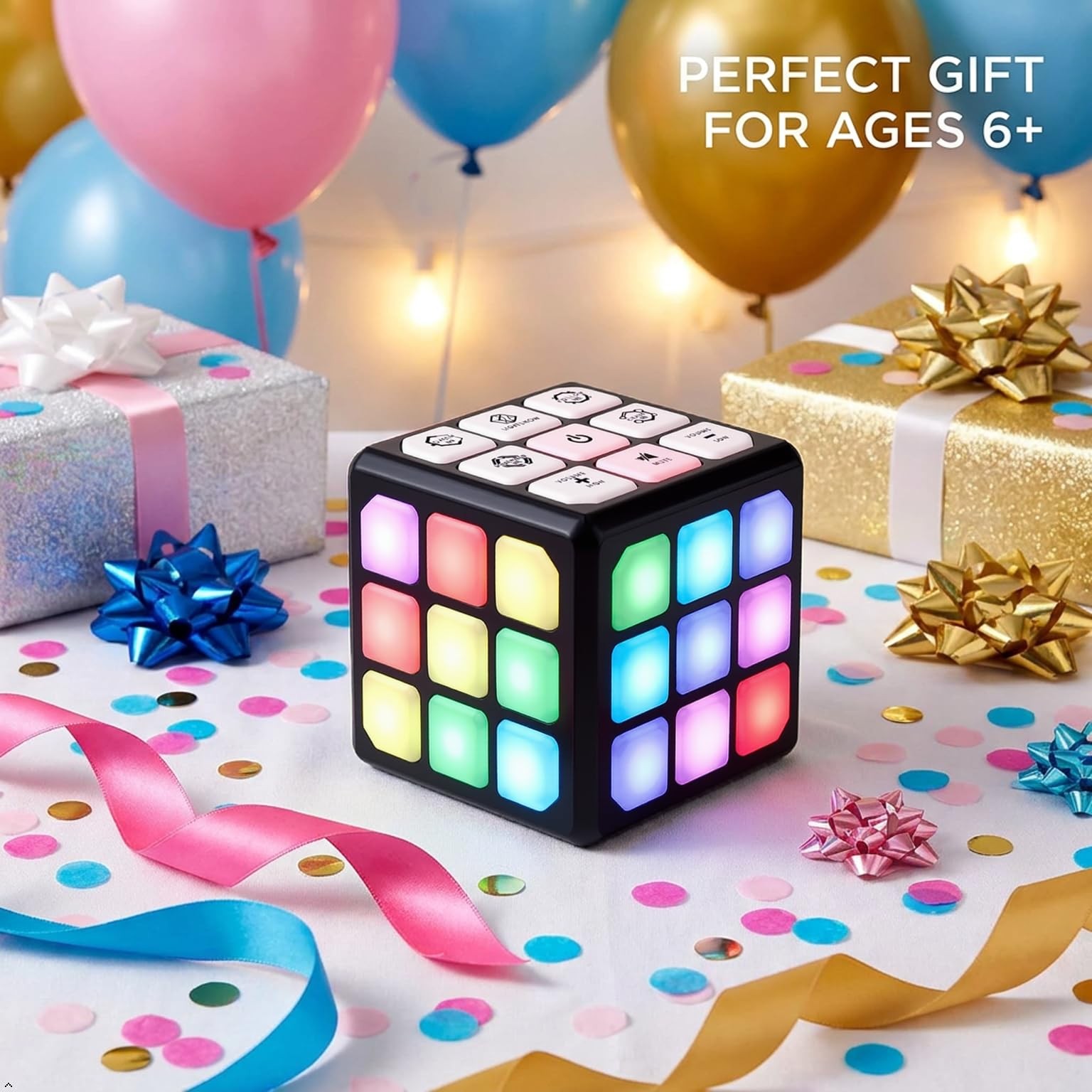 FLASHDASH Flashing Cube Electronic 2.75 x x inches, Multi-color