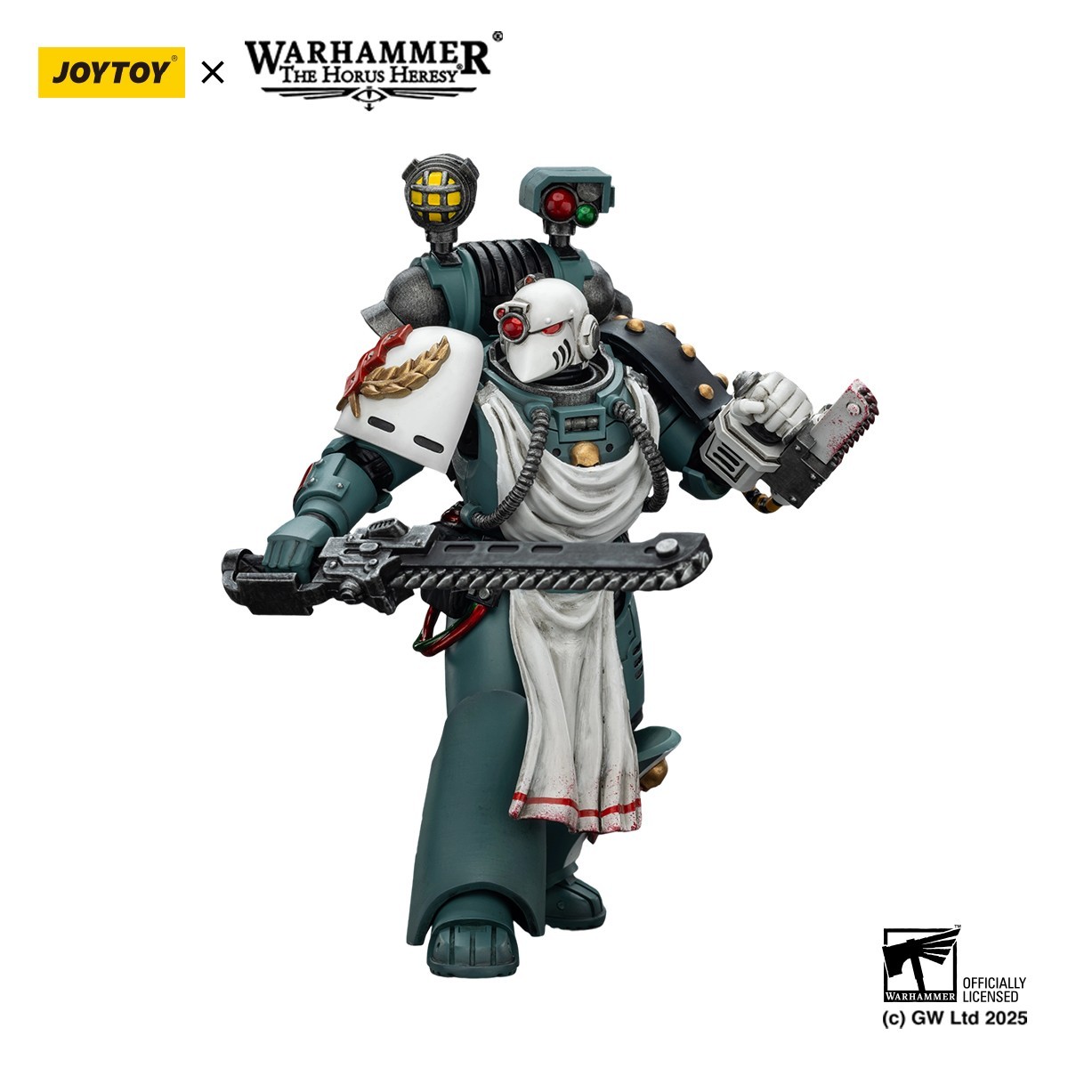 JOYTOY Warhammer 30K 1/18 Action Figure Sons of Horus Legion Apothecary Model