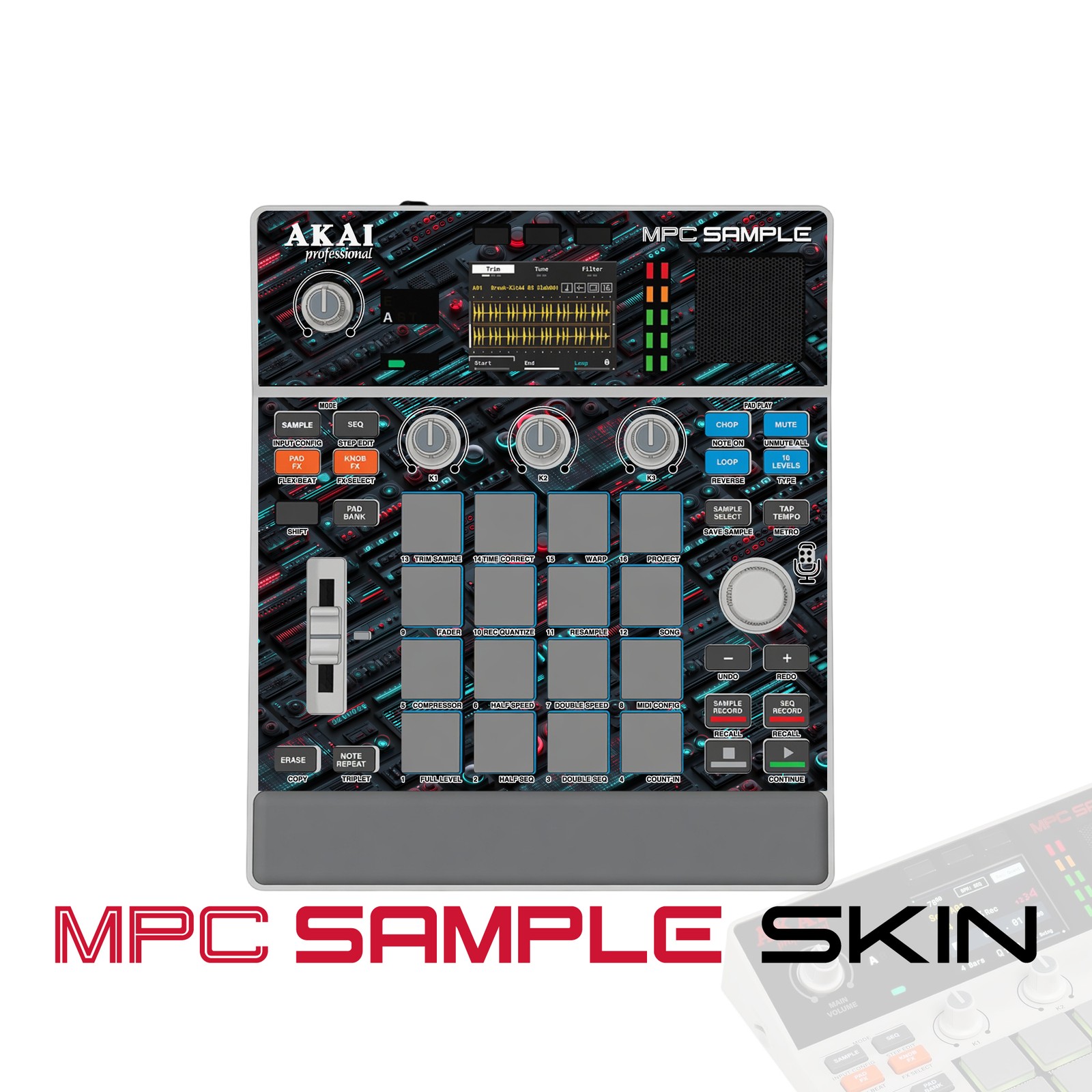 Akai MPC Sample Skin / Cyber Circuit Rush