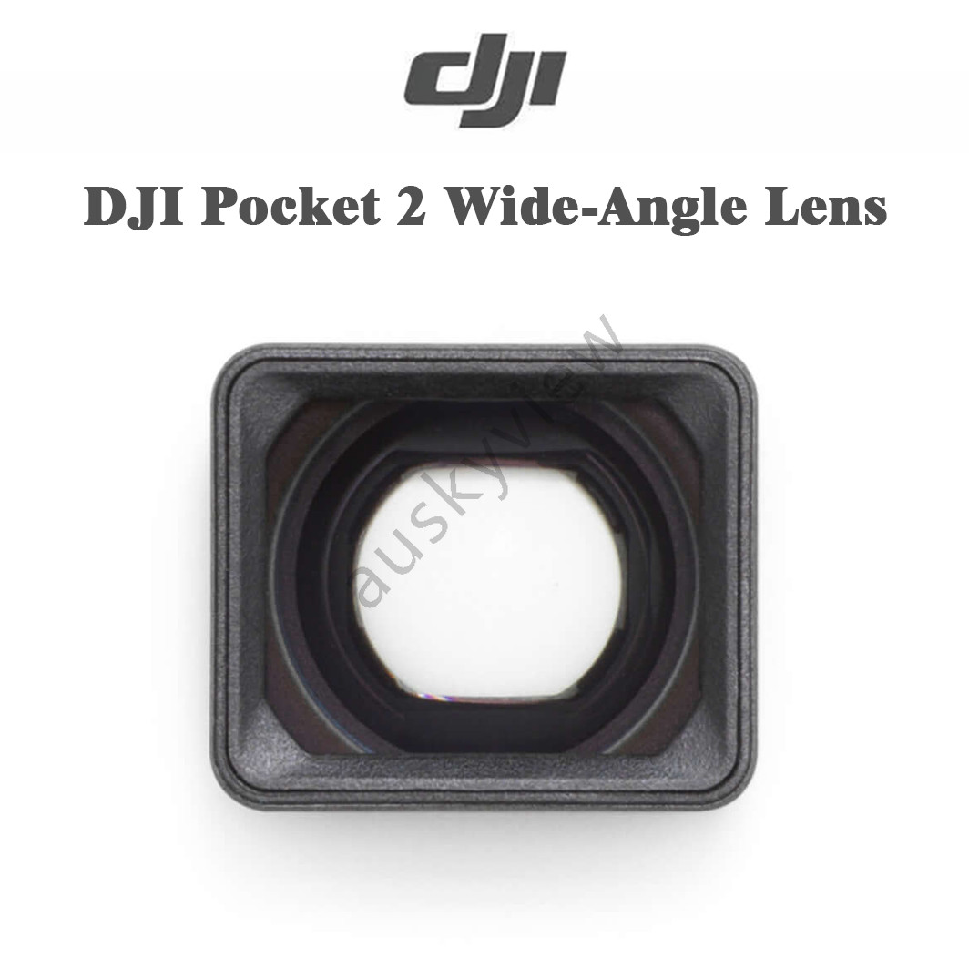 DJI Pocket 2 Wide-Angle Lens – 110° FOV, 15mm, Magnetic, for Osmo Pocket 1/ 2