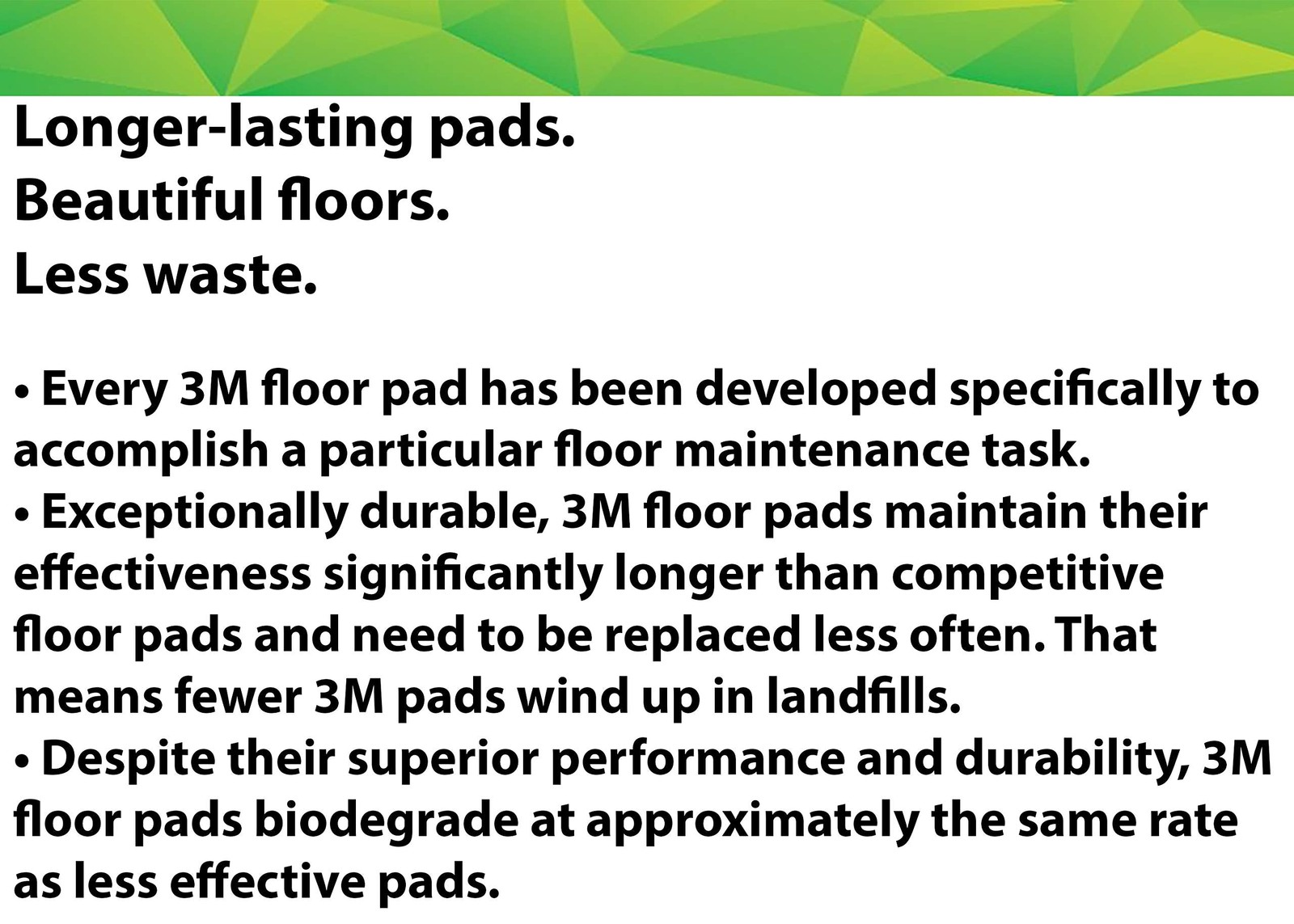 3M White Super Polish Pad 4100, Floor Pad, Machine Use (Case of 5)