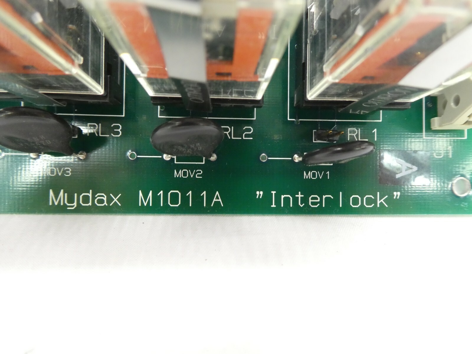 Mydax M1011A Interlock Input Board PCB "Interlock" Lot of 2 Working Surplus