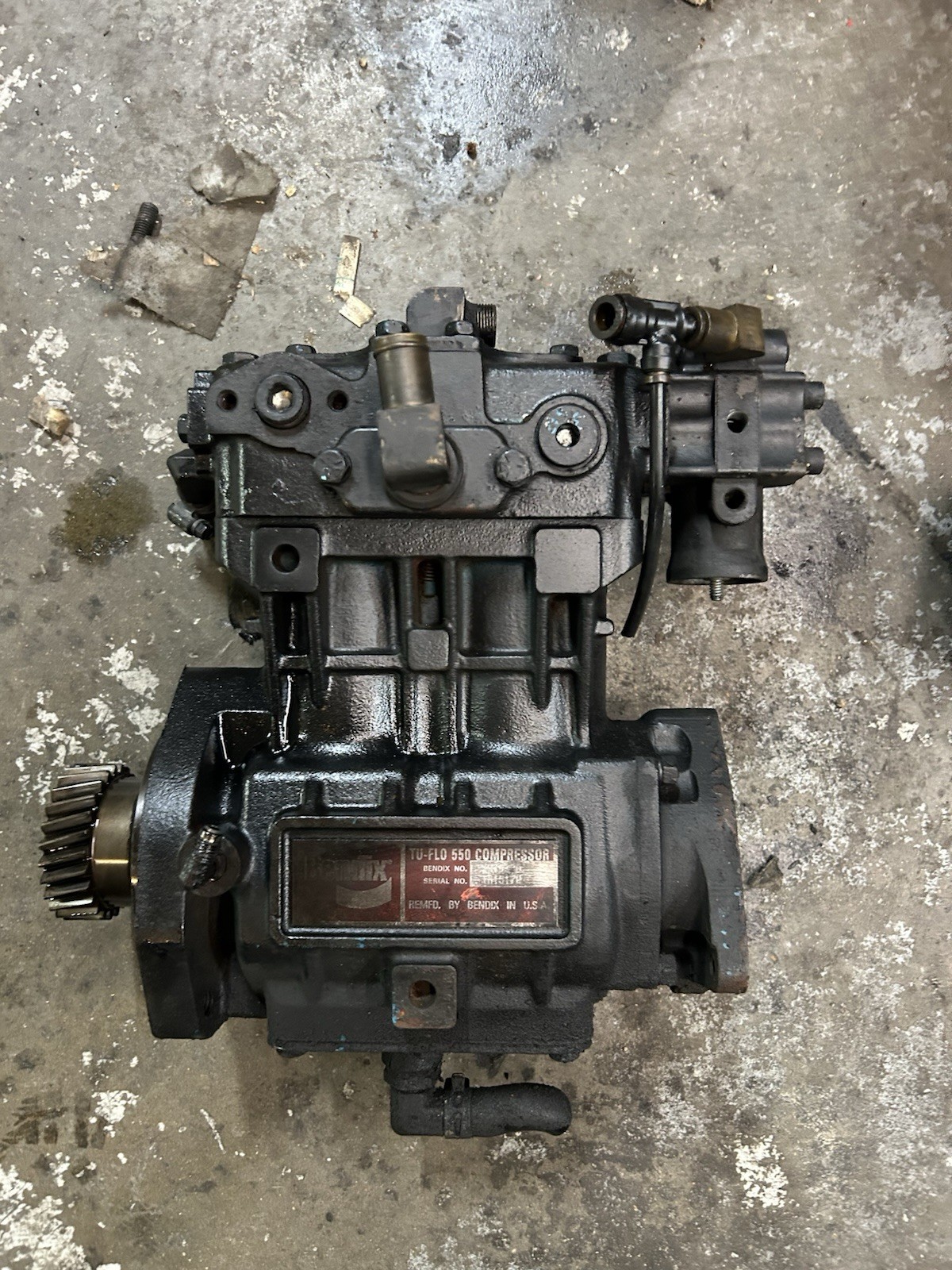 2007-09 International Maxxforce DT GDT225 Air Brake Compressor 3596420C92