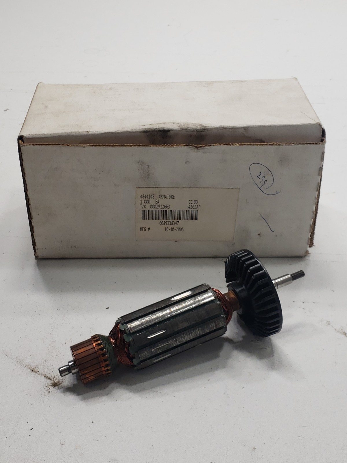 NOS Service Armature 4844148 Electric Power Tool Motor Armature New OEM