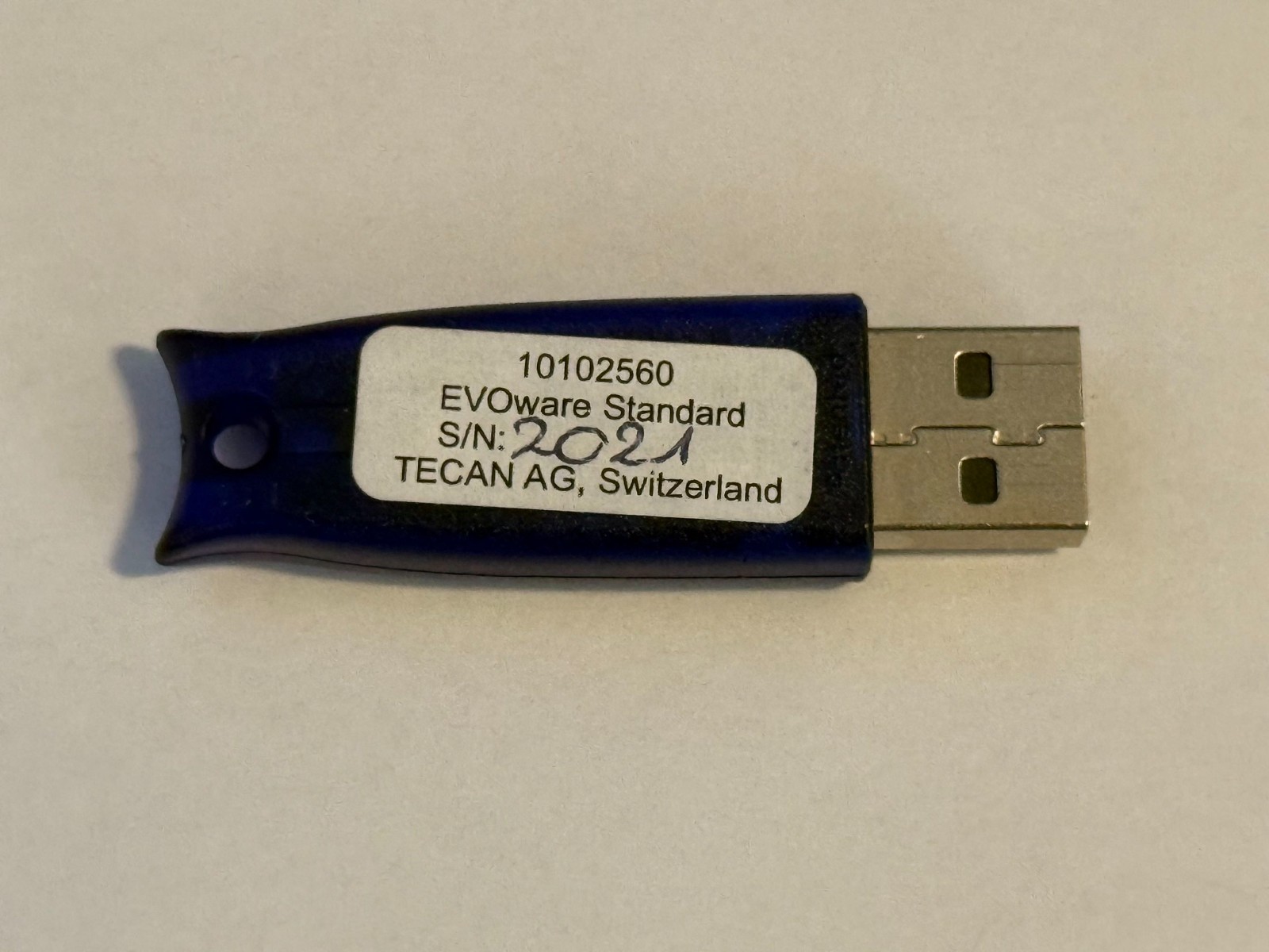 Tecan Freedom EVOware Standard Dongle Hardware Key