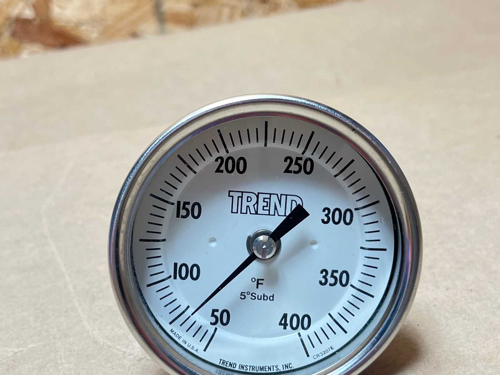 TREND CR3207E Bi-Metal Probe Thermometer 50°F-4000°F, 3.5" Length