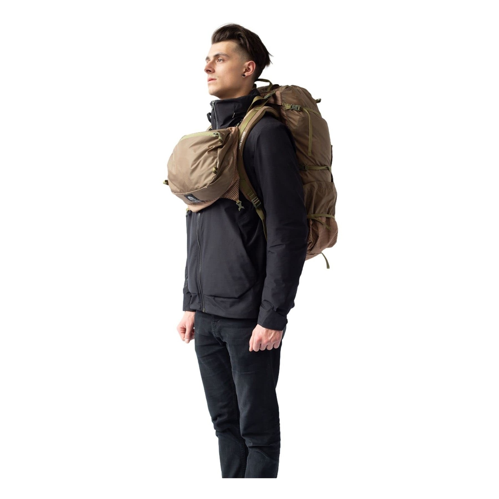 Granite Gear Blaze 60L Backpack Pottery Clay/Brown Gingham/Walleye Regular