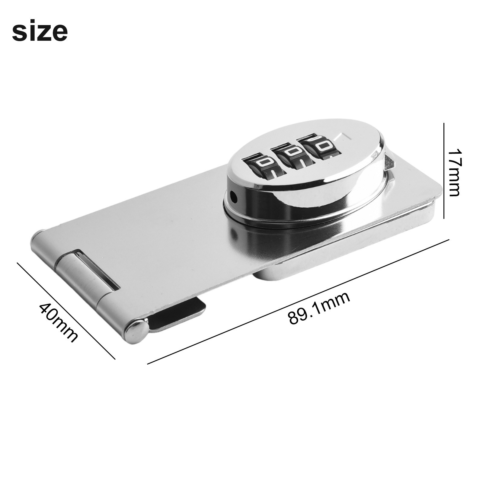 Combination Lock Keyless Door Lock For Home Use Compact And Space-Saving