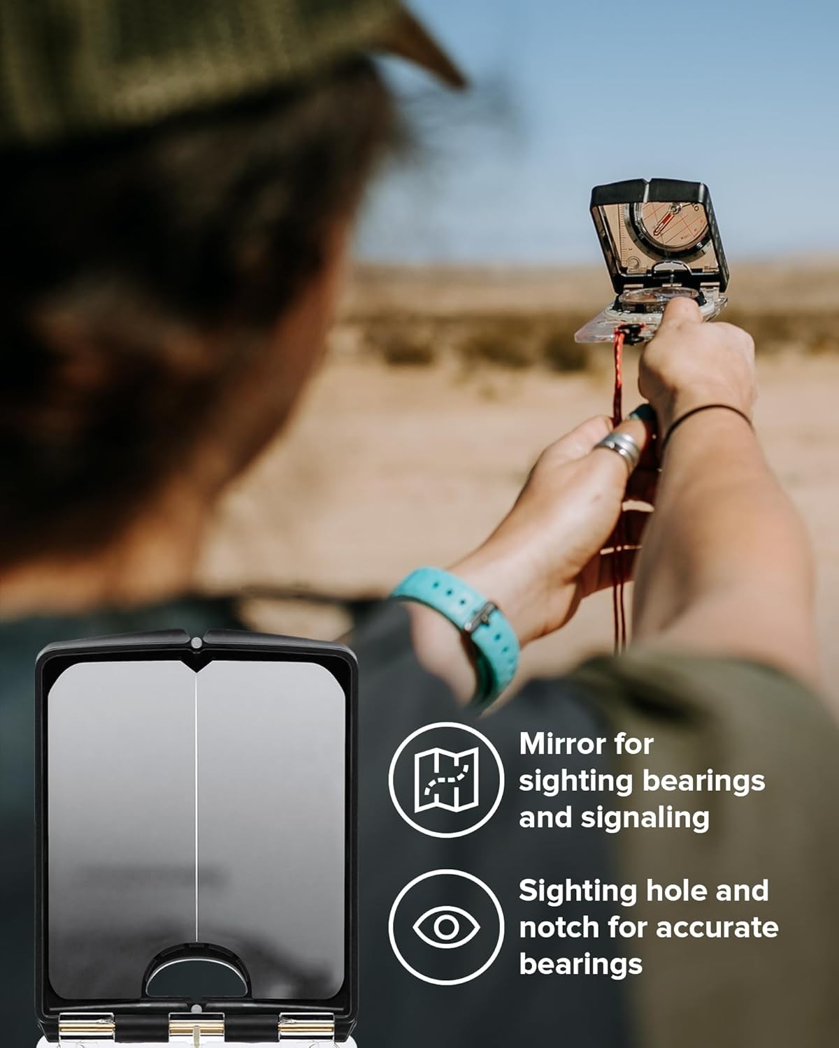 MC-2 Mirror Compass for Professionals