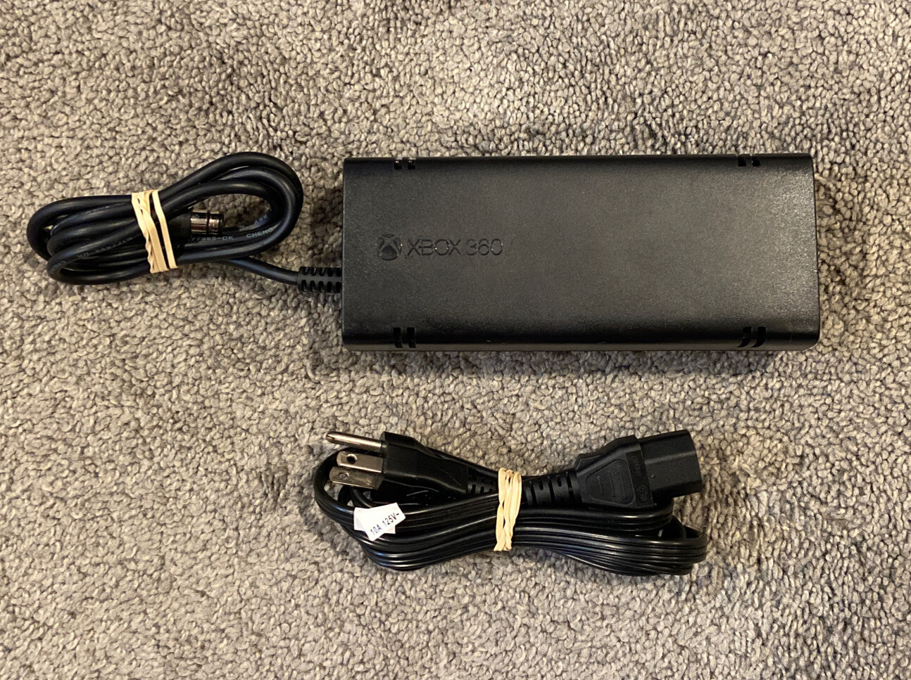 Official Microsoft Xbox 360 E Power Supply Cord Brick Adapter! ~ Authentic!