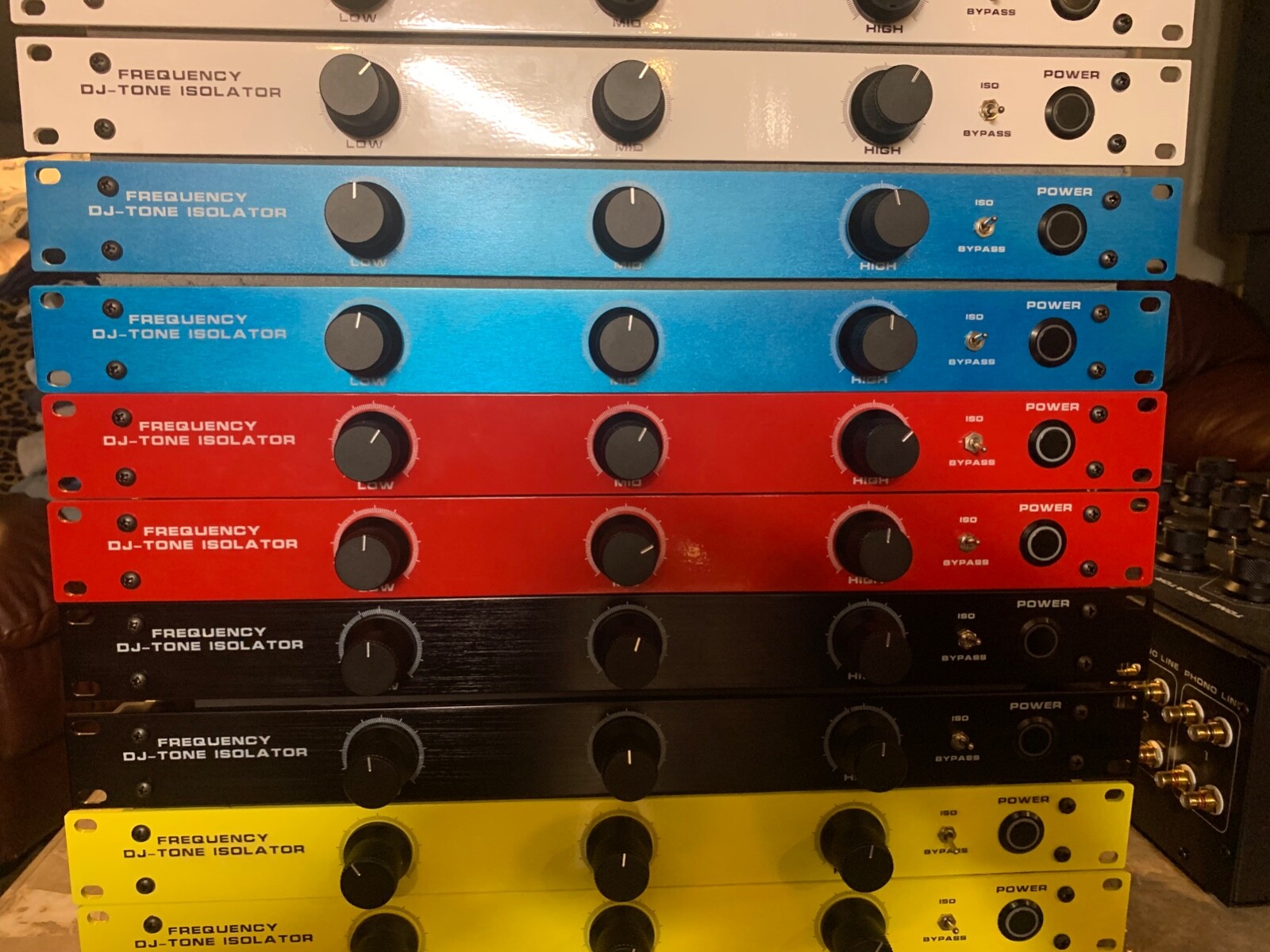 NEW BLUE 3 BAND STEREO FREQUENCY DJ TONE ISOLATOR