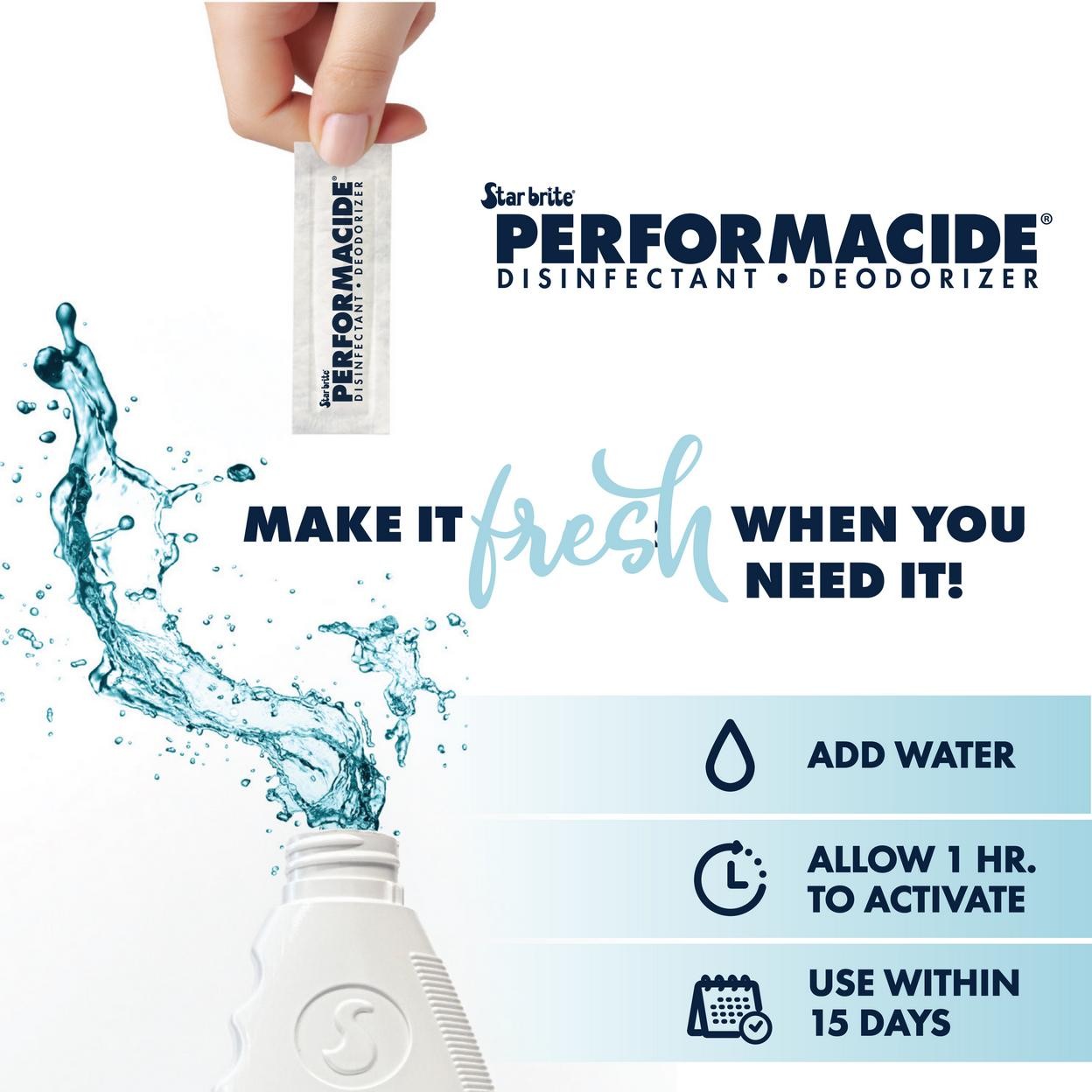 Performacide Disinfectant 32 OZ. Single Kit