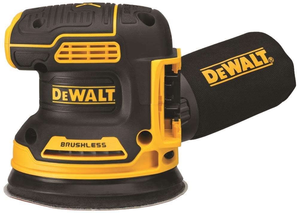 DEWALT 20V MAX Orbital Sander, Tool Only (DCW210B) One Size, Black, Yellow