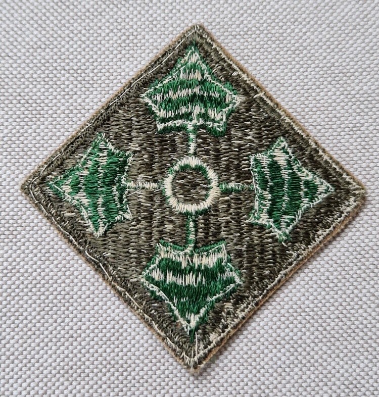 WW2 US 4th infantry division patch