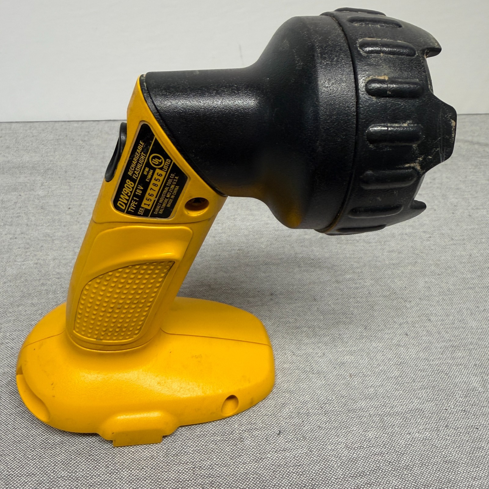 DEWALT DW908 18V Rechargeable Flashlight Battery not included