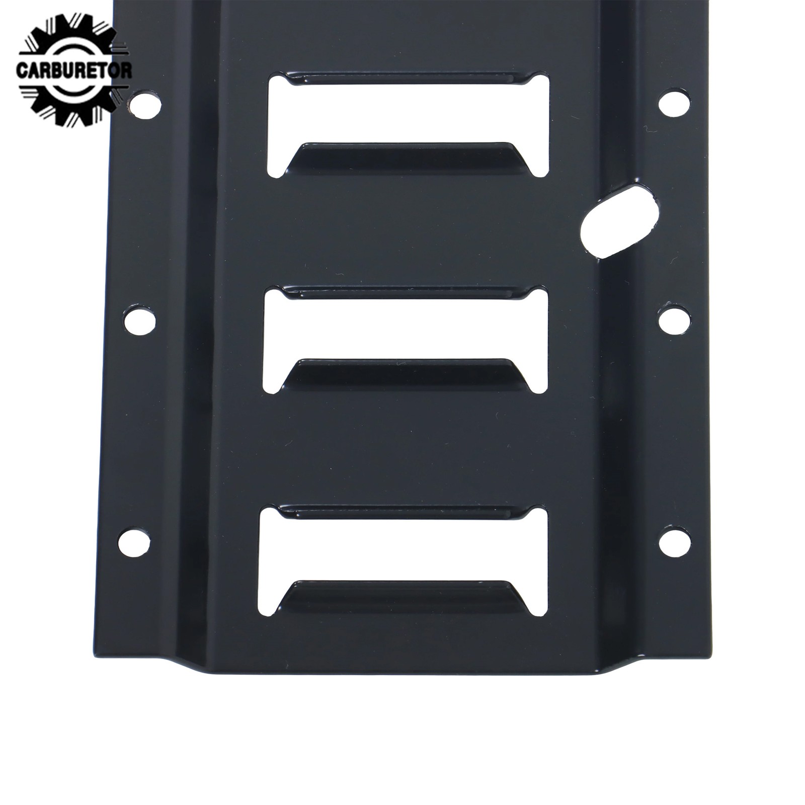 8 Feet Long E Track Rails Black Finish 5 Pack For Cargo Management System