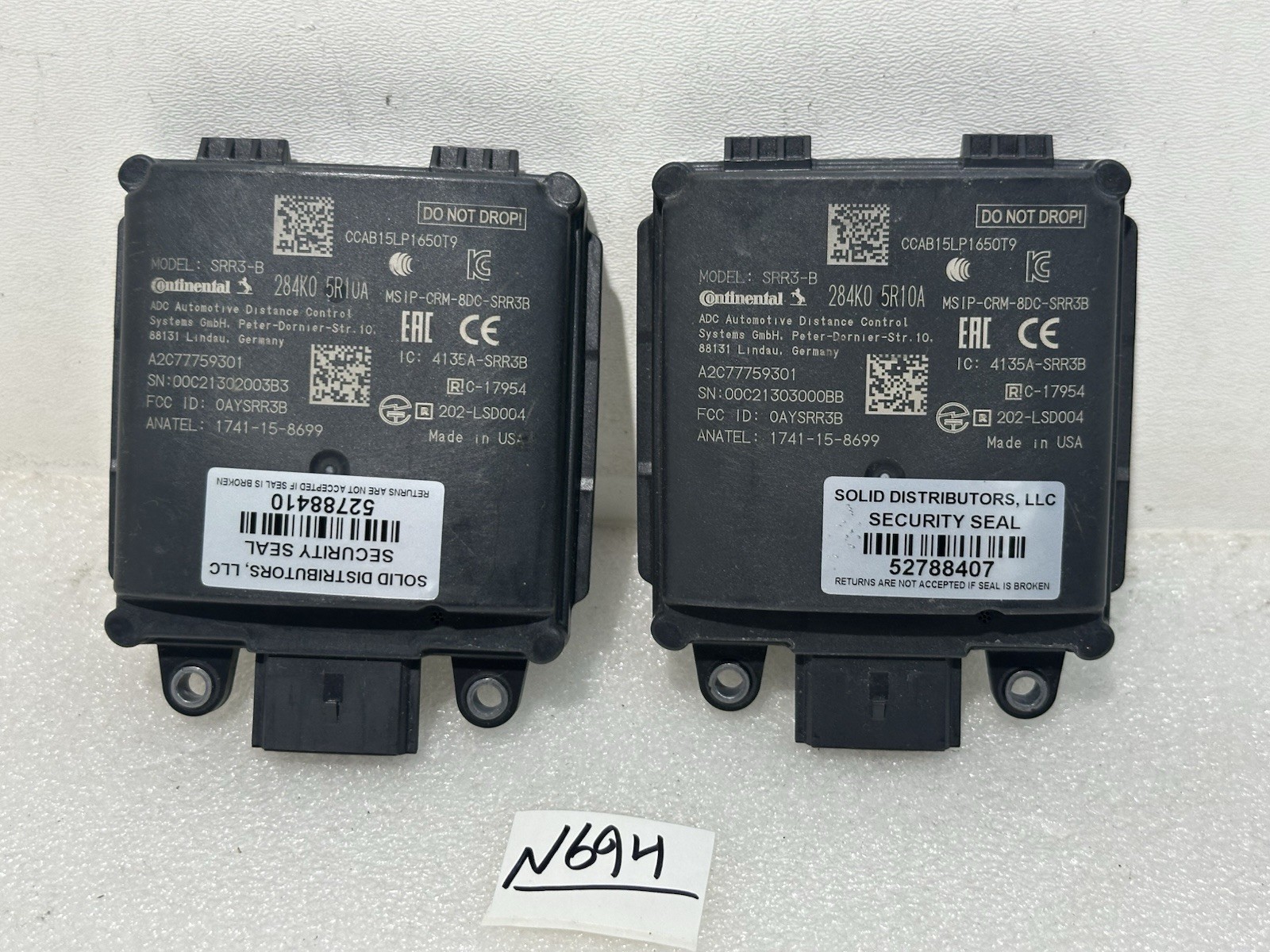 2021 - 2024 Nissan Kicks OEM Rear Blind Spot Radar Sensor 284K0-5R10A