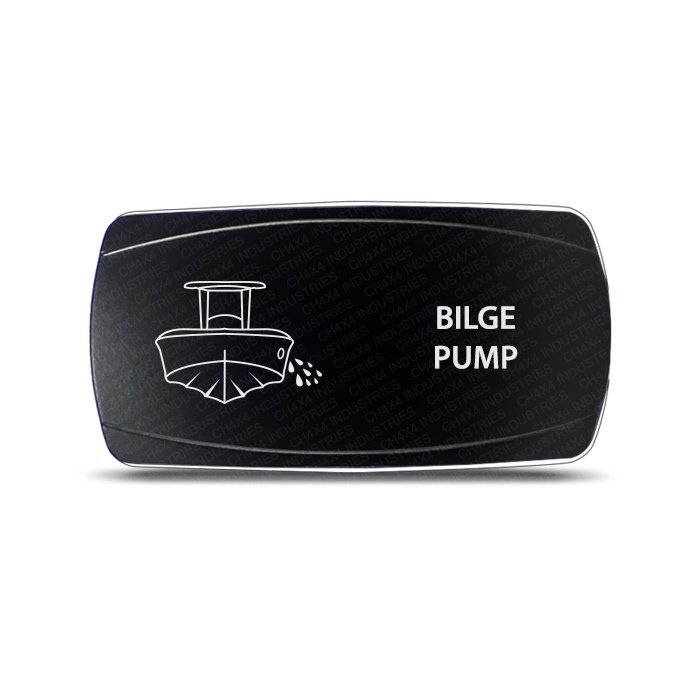 CH4X4 Marine Rocker Switch Bilge Pump Symbol 3