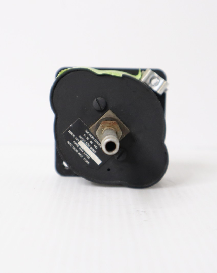 Mac Leod 80103 Suction Gauge Indicator Piper 67481