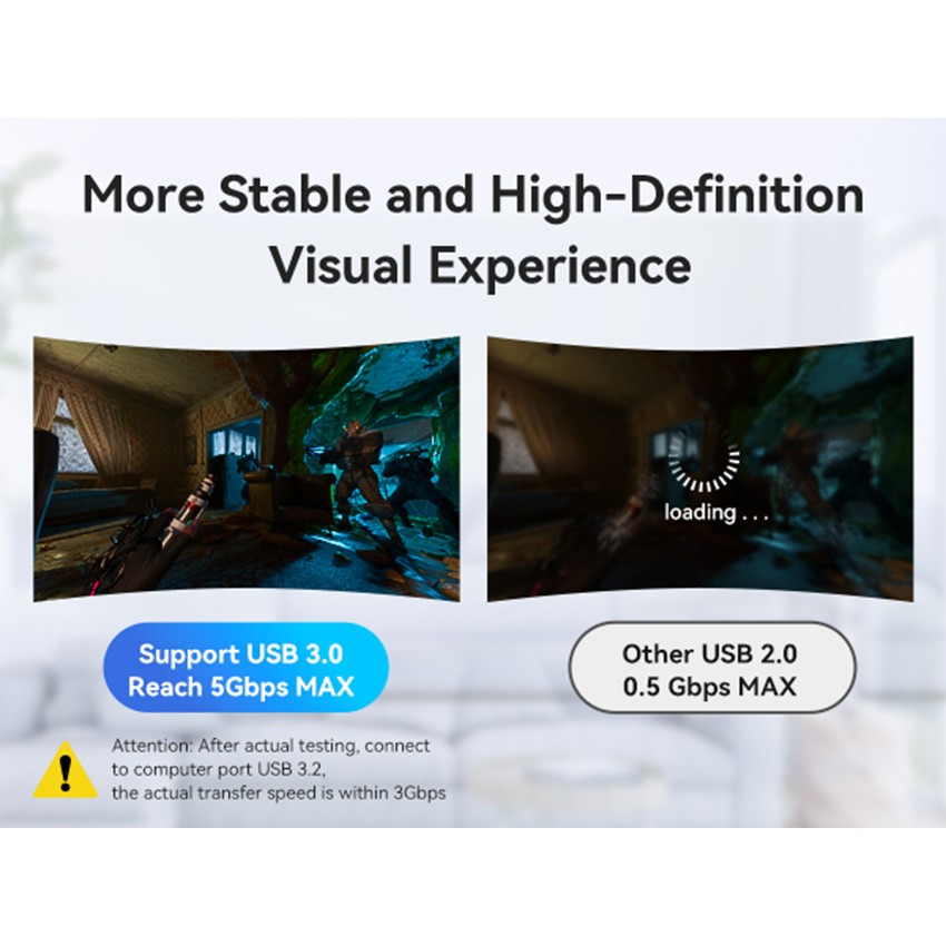 PC/SteamVR Streaming Game Link Cable USB Fast-charging for Quest3/3S/2/Pro/Pico4