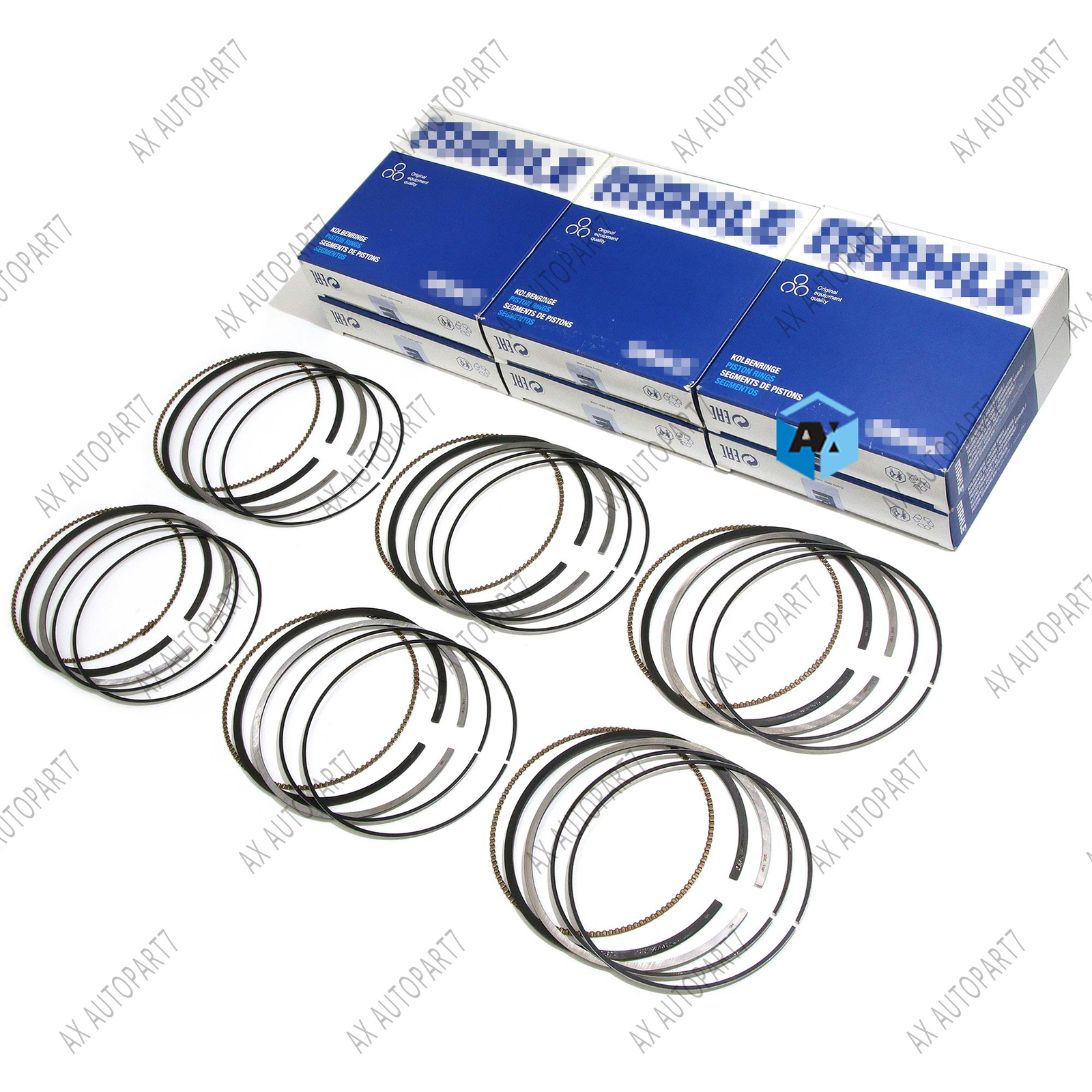 STD 6x Piston Rings Set For Land Rover Range Rover 3.0 SC Jaguar XF 306PS AJ126