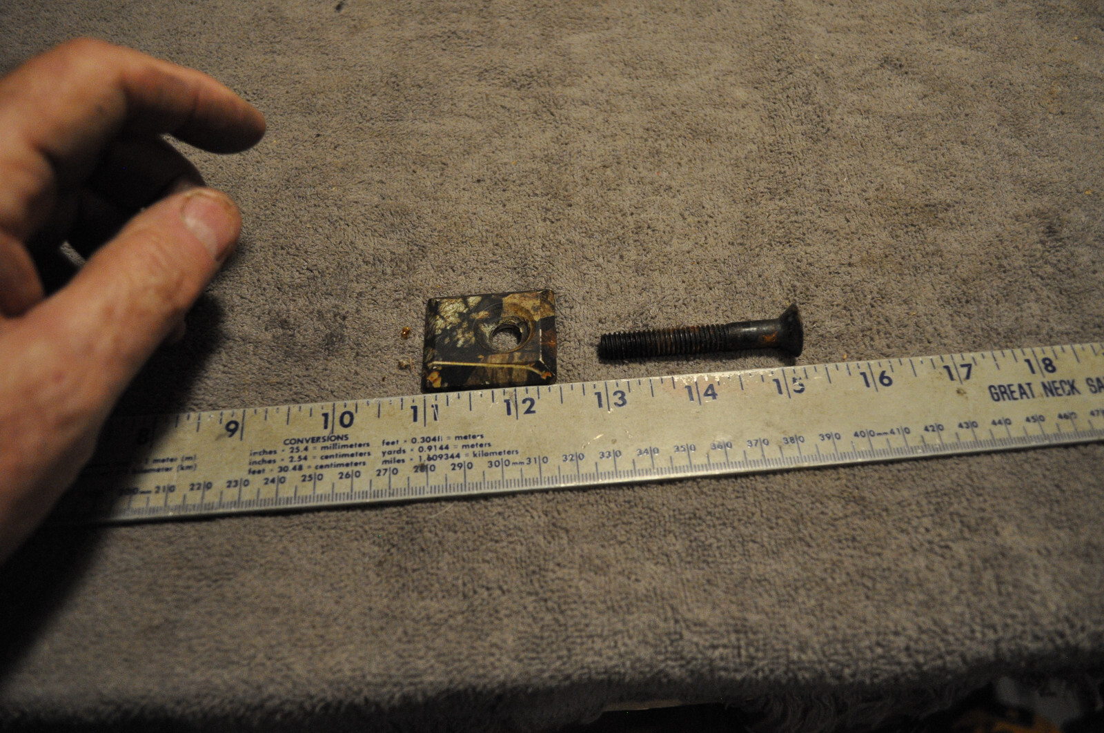 Bowtech Constitution Compound Bow upper limb clamp and bolt , see pictures