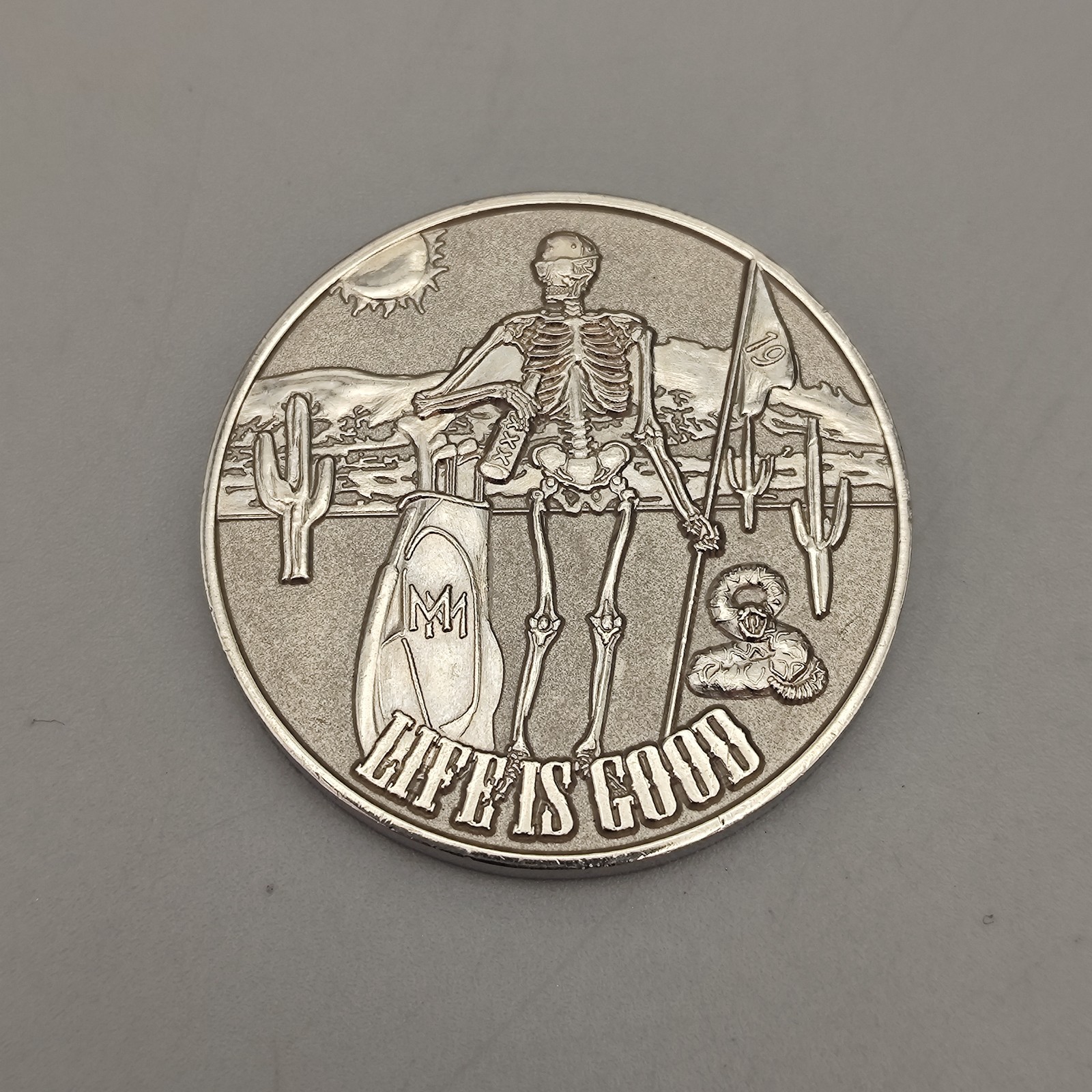 Mesquite Marauders Life Is Good Challenge Coin