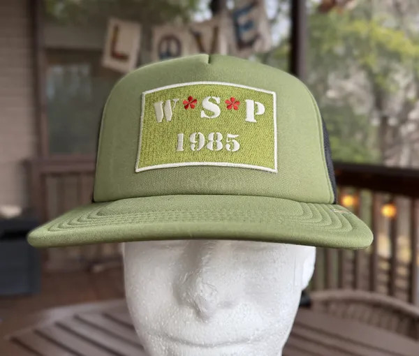 Widespread Panic "WSMASHFP" Big Heed Foam Trucker - Green/Black