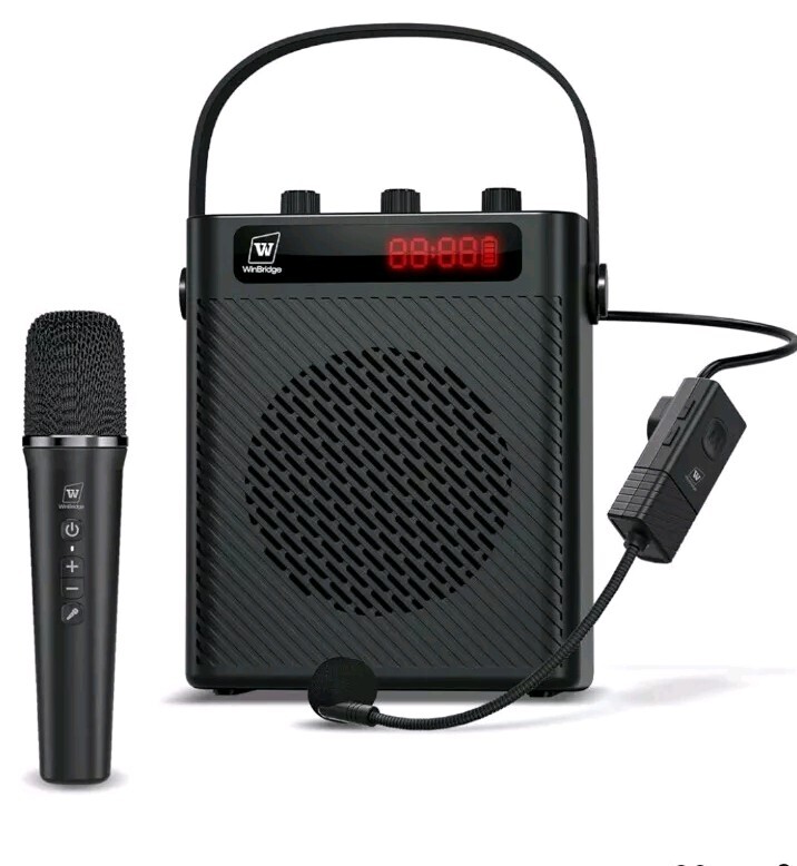 WinBridge S95 Wireless Voice Amplifier Portable Bluetooth 5.3 Wireless Headset