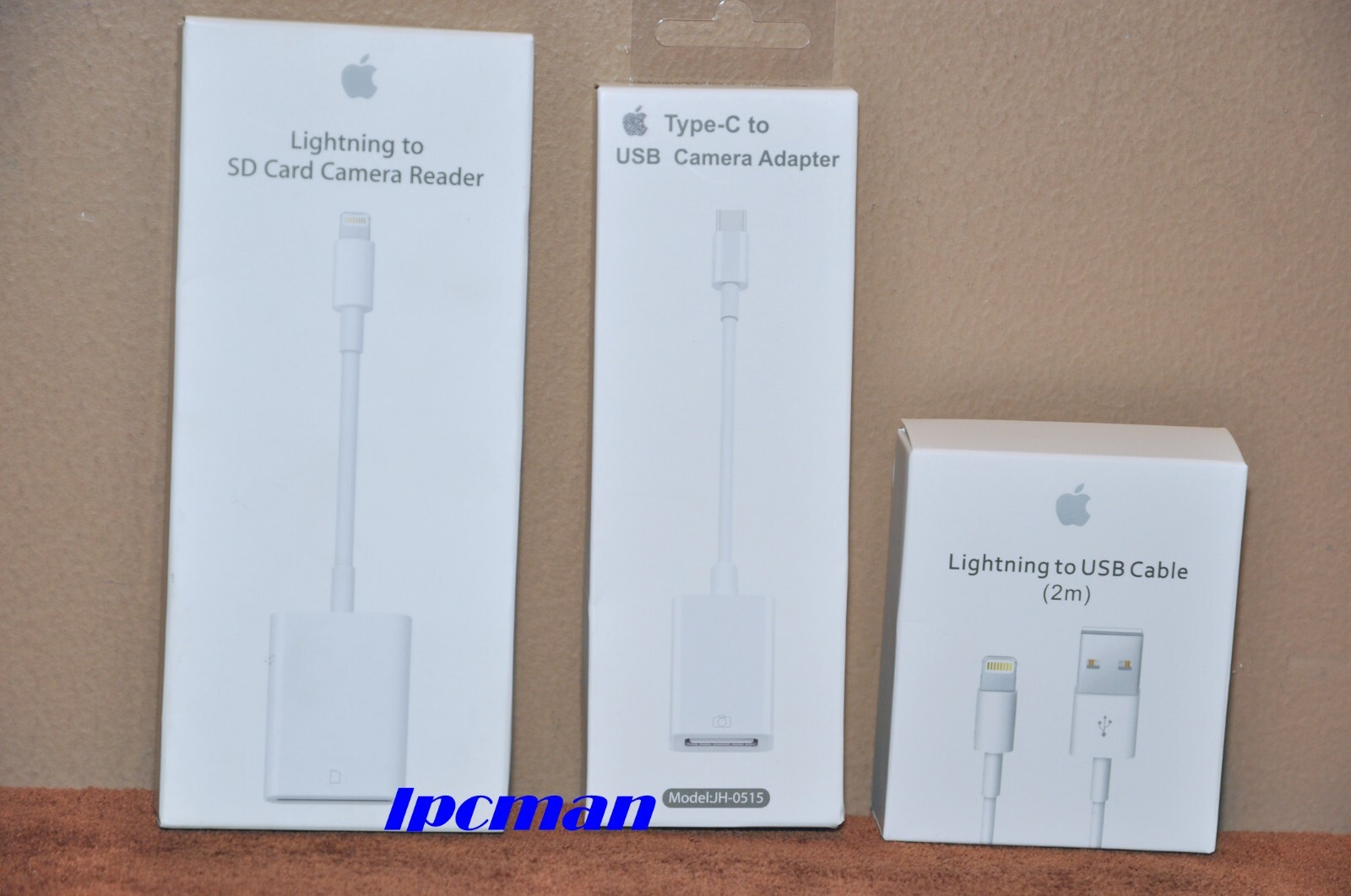 APPLE Accessories for Cameras: Adapter/Card Reader/Cable JH-0515, A1595, A1510
