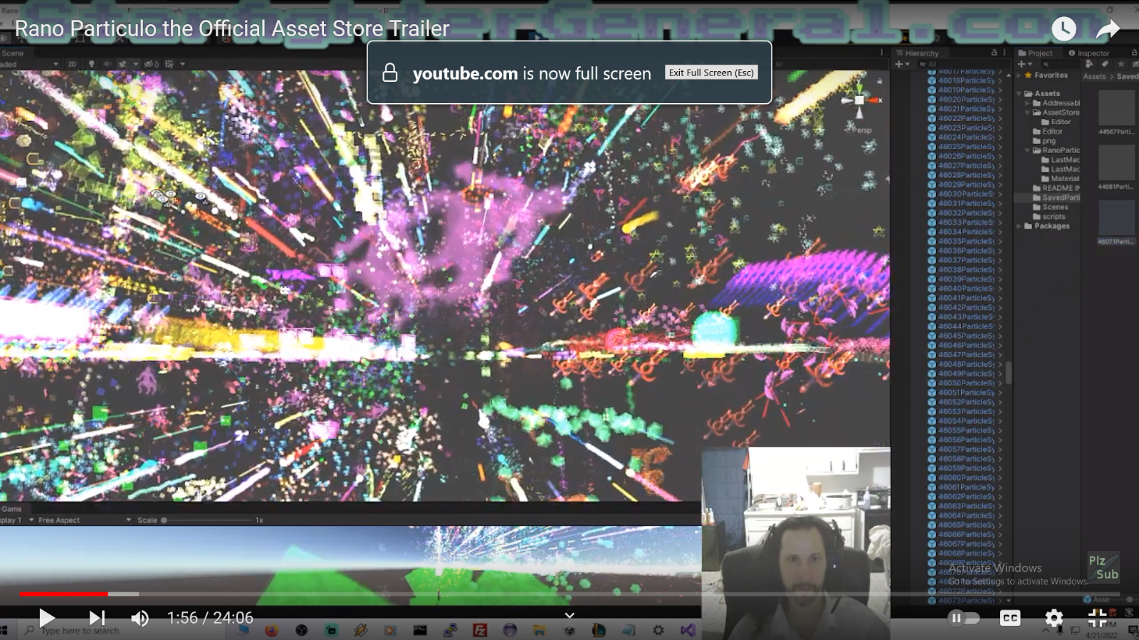Unity3d: RANO PARTICULO PARTICLE EFFECT GENERATOR! Making games never so fun.