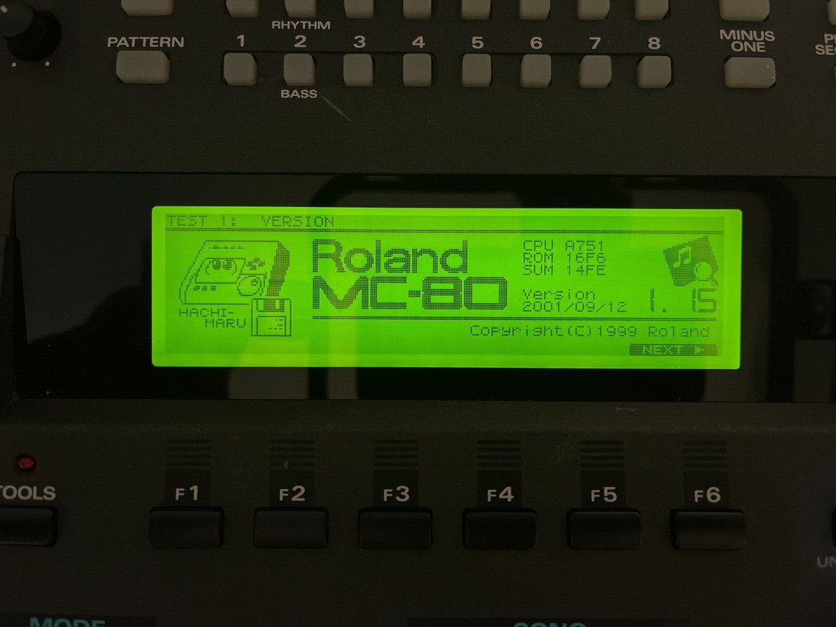 Roland MC-80 / MC-80 EX New Replacement Yellow LED Screen Display（Plug and play）