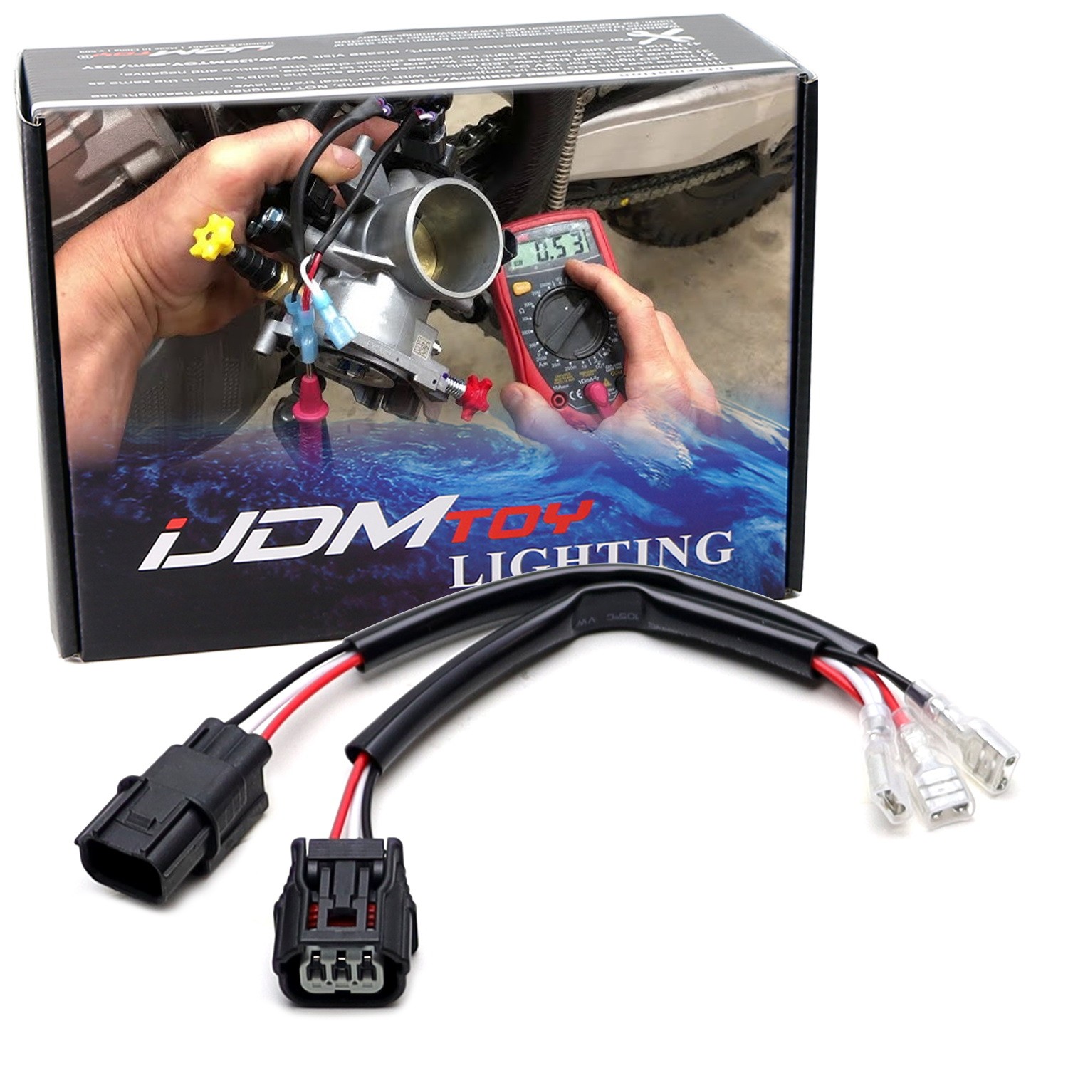 3-Pin Model-3 TPS Throttle Position Sensor Test Harness For KTM Husqvarna Bikes