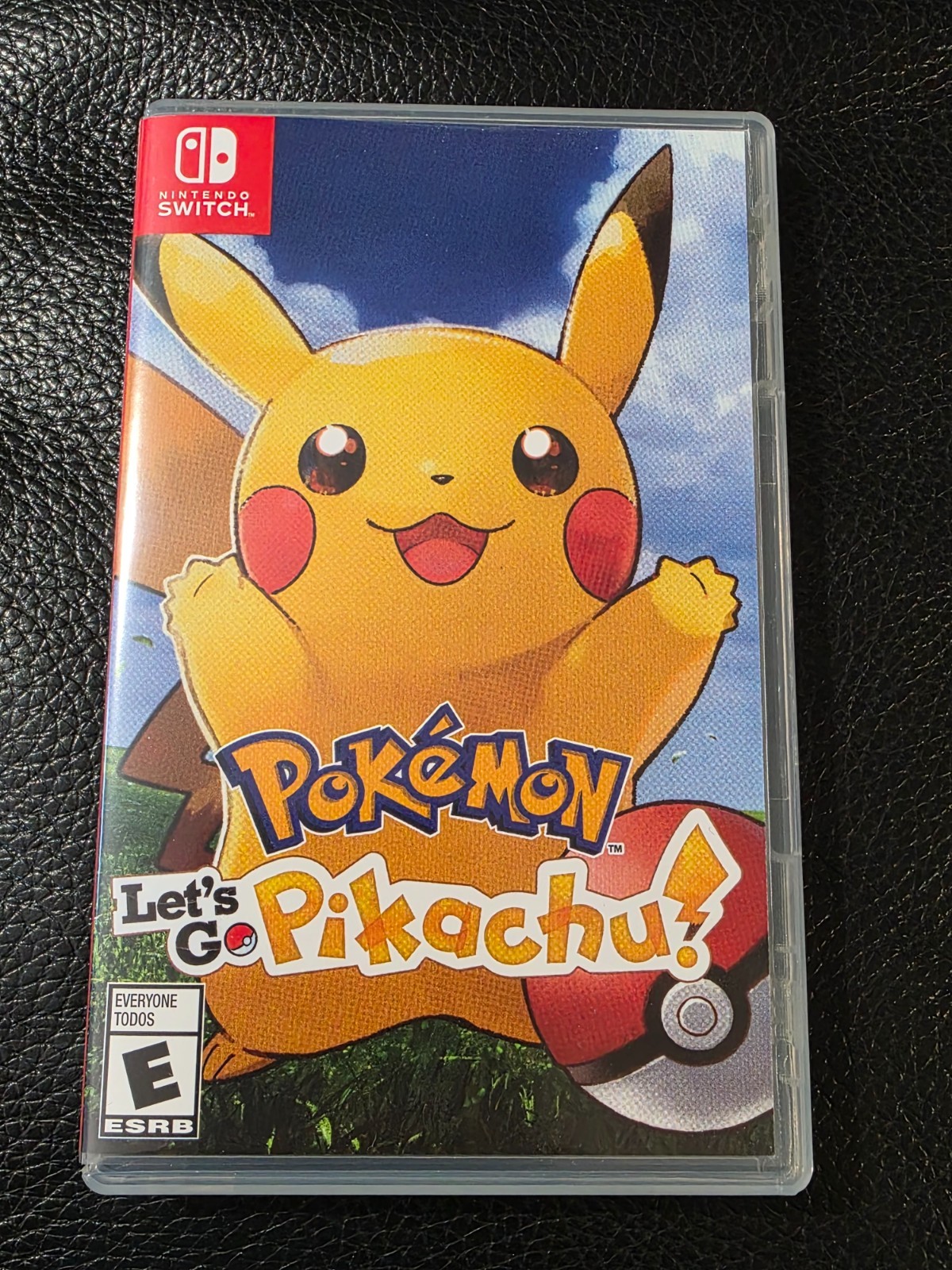 Replacement Case (NO GAME) Nintendo Switch Pokemon Let's Go, Pikachu!