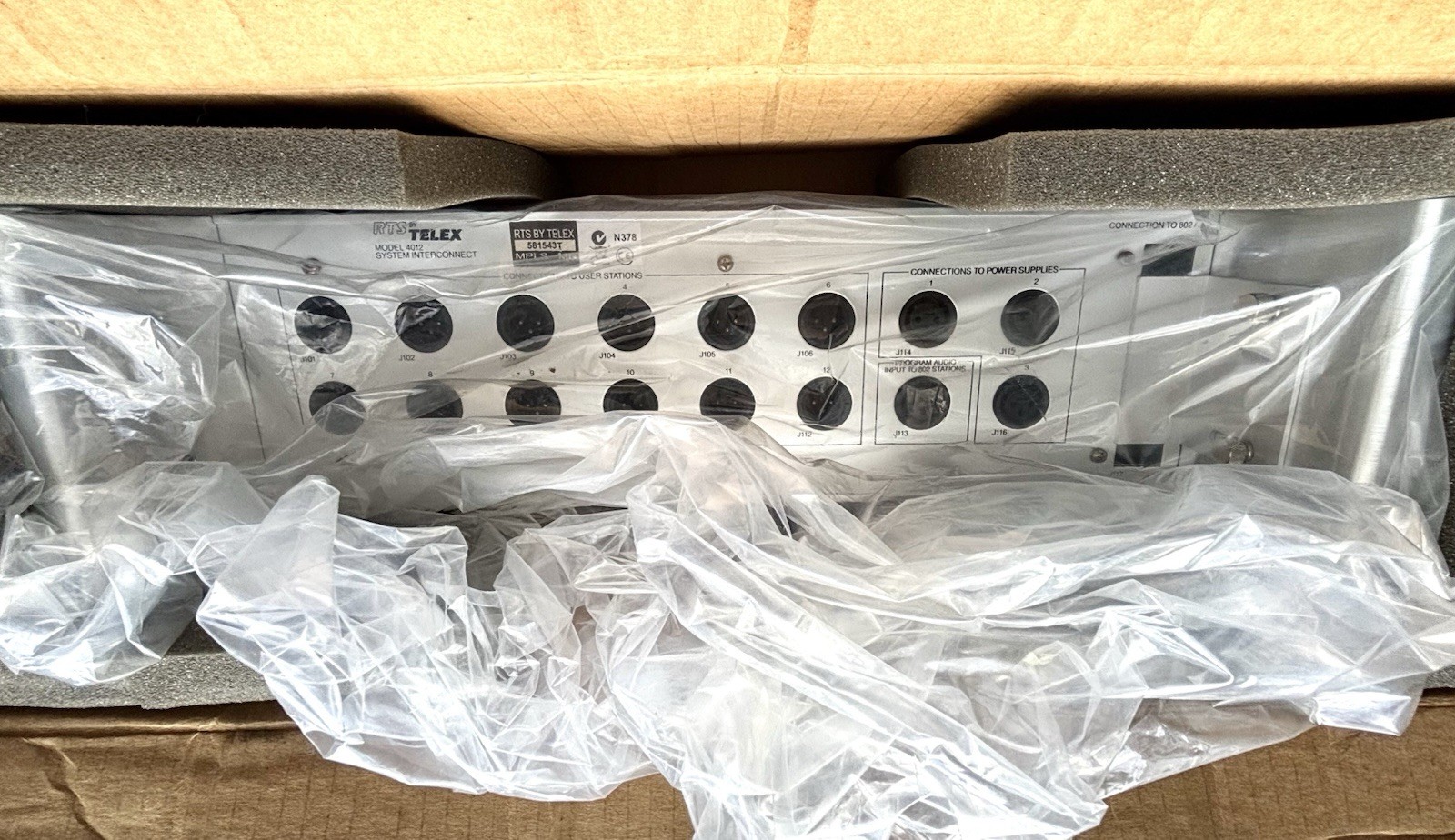 Telex System Interconnect Model 4012