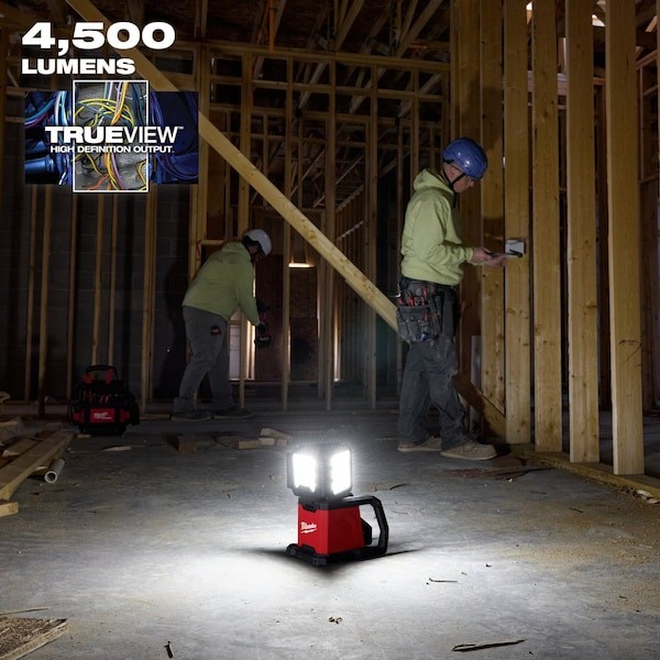 Milwaukee Tool 2368-20 Work Light, Led, 4, 500 Lm