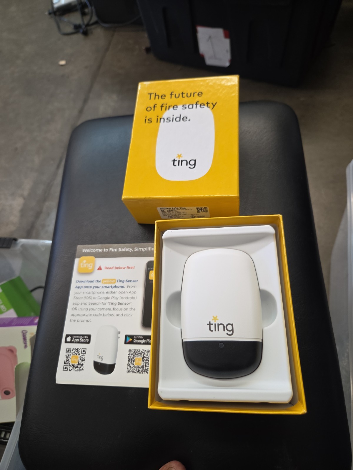 Ting by Whisker Labs Smart Home Electrical Fire Safety Device Factory Sealed
