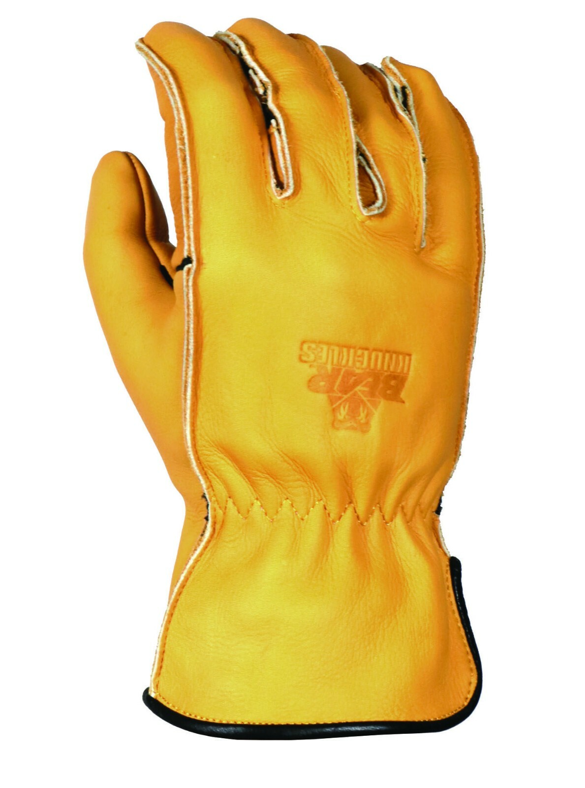 Riparo Reverse Stitched Leather Work Gloves Stretchable Ergonomic Construction