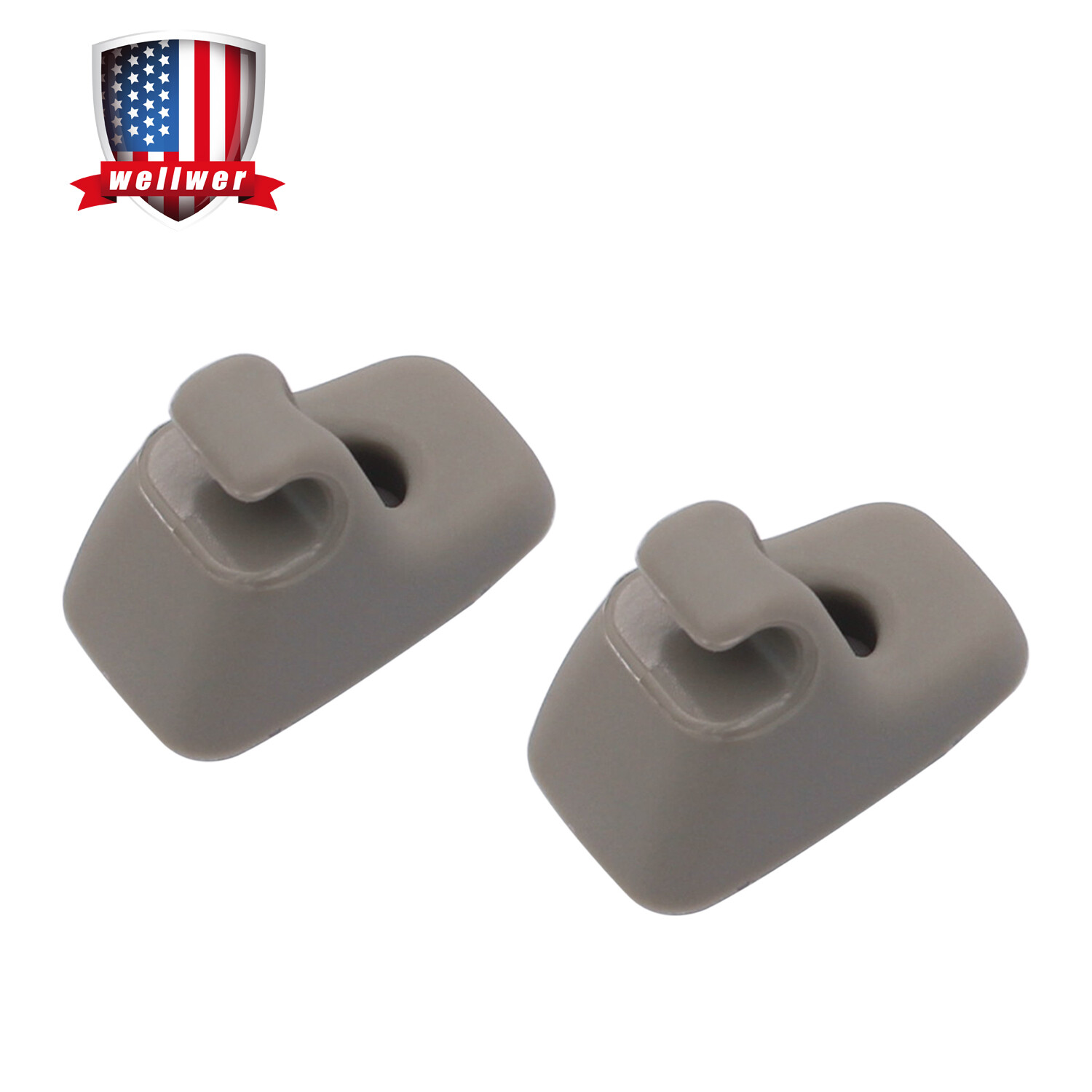2x Sun Visor Retainer Clip Fit for Dodge Ram 1500 2500 3500 4500 5500 1HS09BD1AA