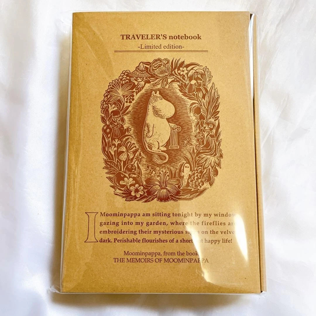 Traveler's Factory Limited Edition MOOMIN Dad's Memories Moomin notebook papa