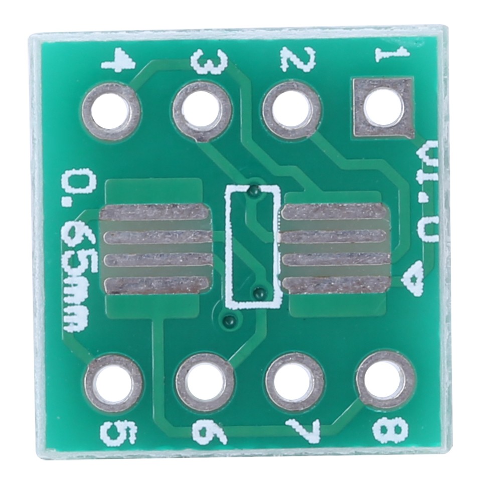 ˇ100x Converter Module Lightweight SOP8 To DIP8 Adapter Board For Printed