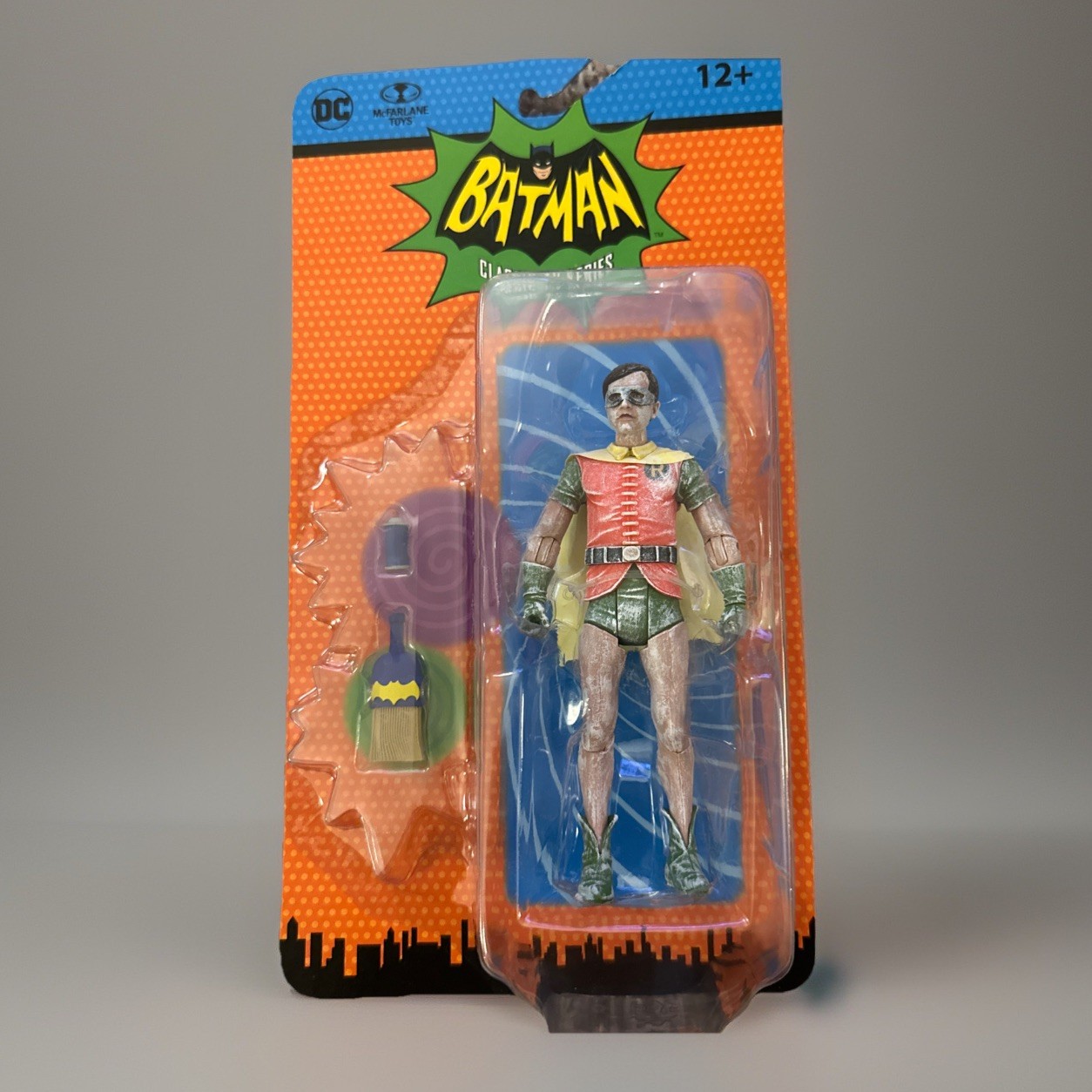 McFarlane - DC Retro: Batman '66 - 6" Wax Robin Action Figure [New Toy] Action