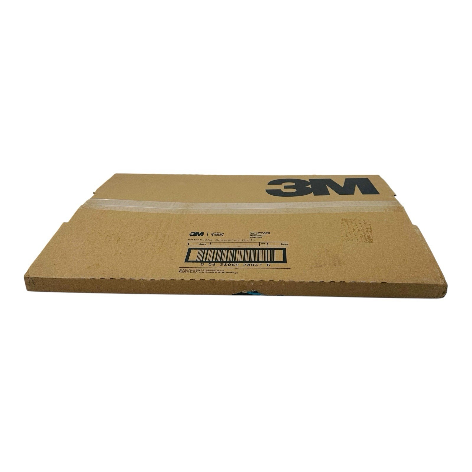 3 Pads Post-it Self-Stick Mini Easel Pad 15" x 18" White 20 Sheets/Pad
