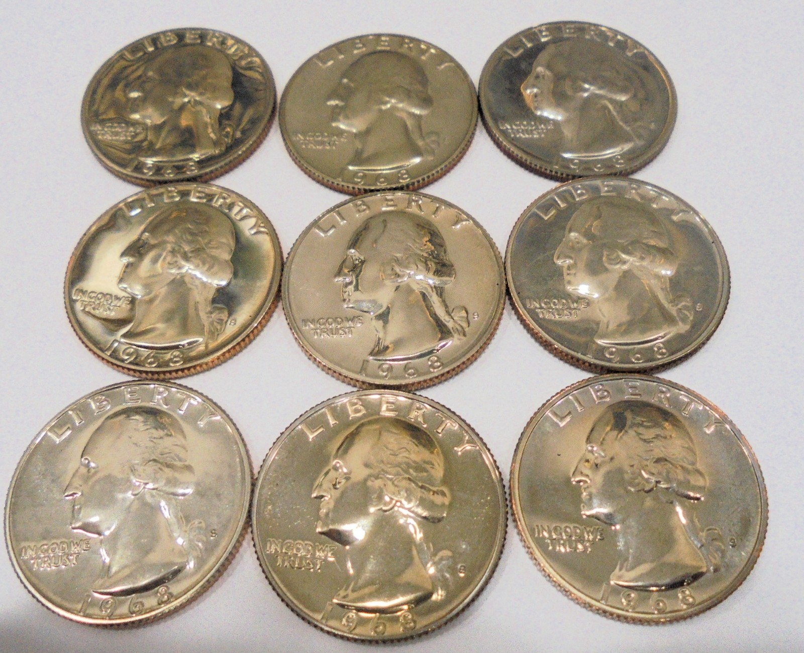 Nice 1968 s Proof Uncirculated Washington Quarter [8] AVAILABLE
