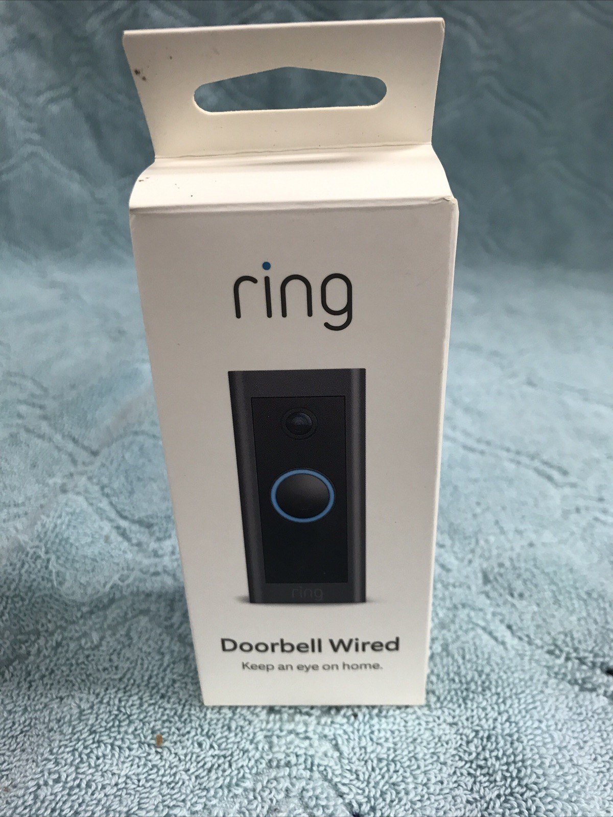 Ring Wired Doorbell 1080p HD Video WiFi - Black  - New In Sealed Box