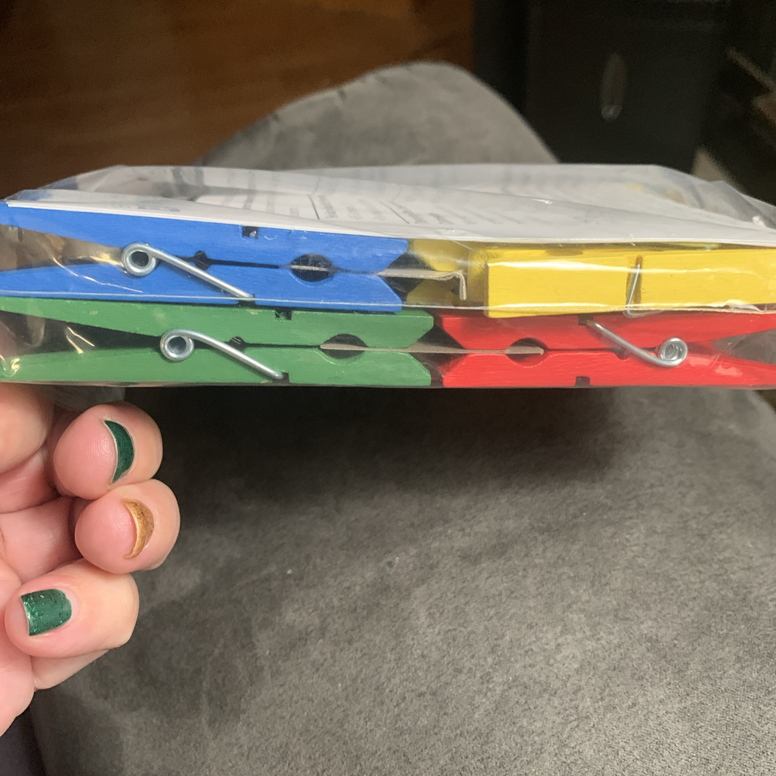 Classroom Management Rainbow Clothespins - 4 Colors
