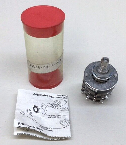 Grayhill 44D30-02-2-AJN Rotary Switch 115 VAC 44D30022AJN