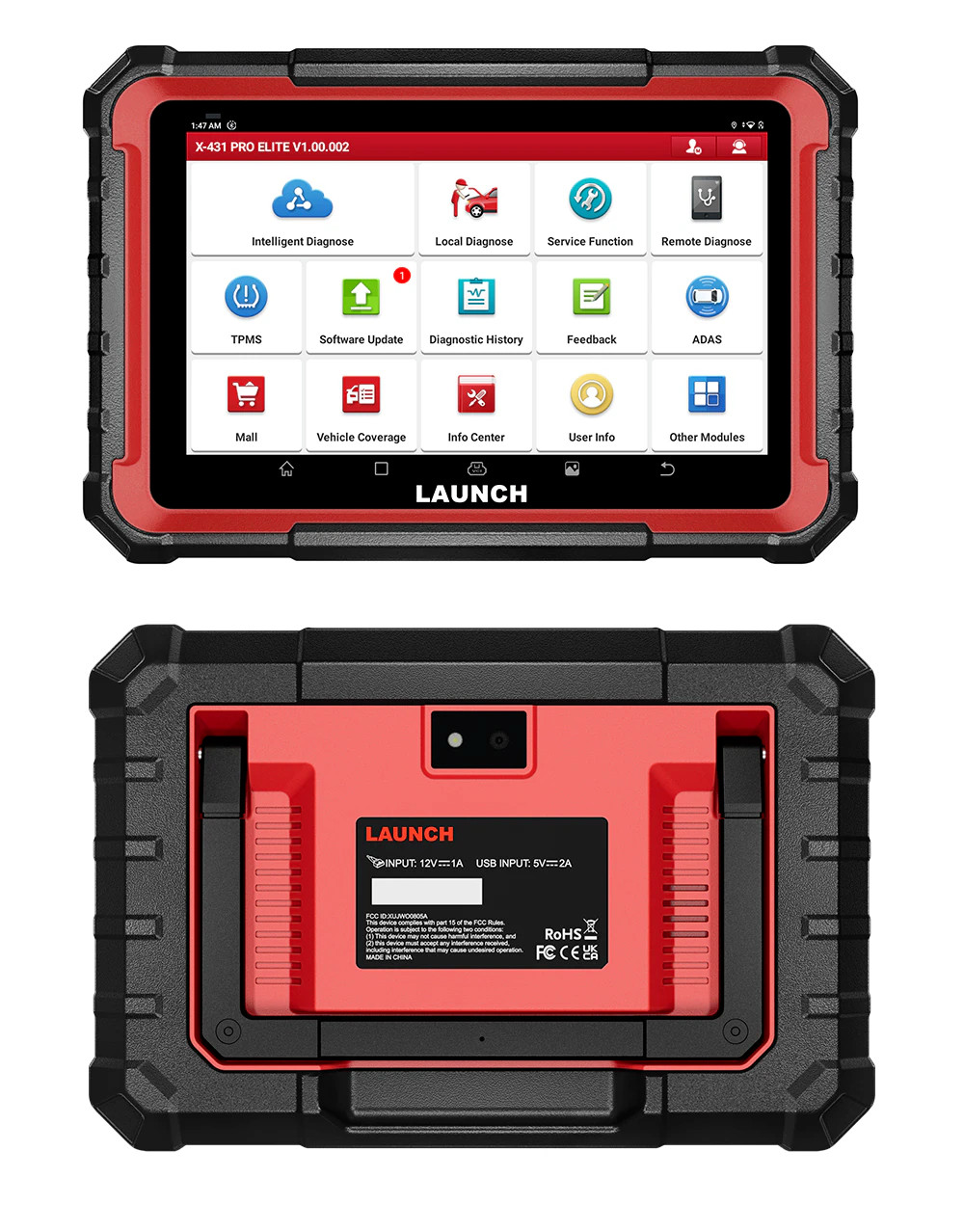 2025 LAUNCH X431 PRO ELITE PLUS Car Diagnostic Tool Car OBD2 Scanner ECU Coding